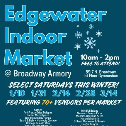 Super excited to be joining the Edgewater Indoor Market for the rest of the winter! Come see us select Saturdays from January-March, more details at the link in our bio.