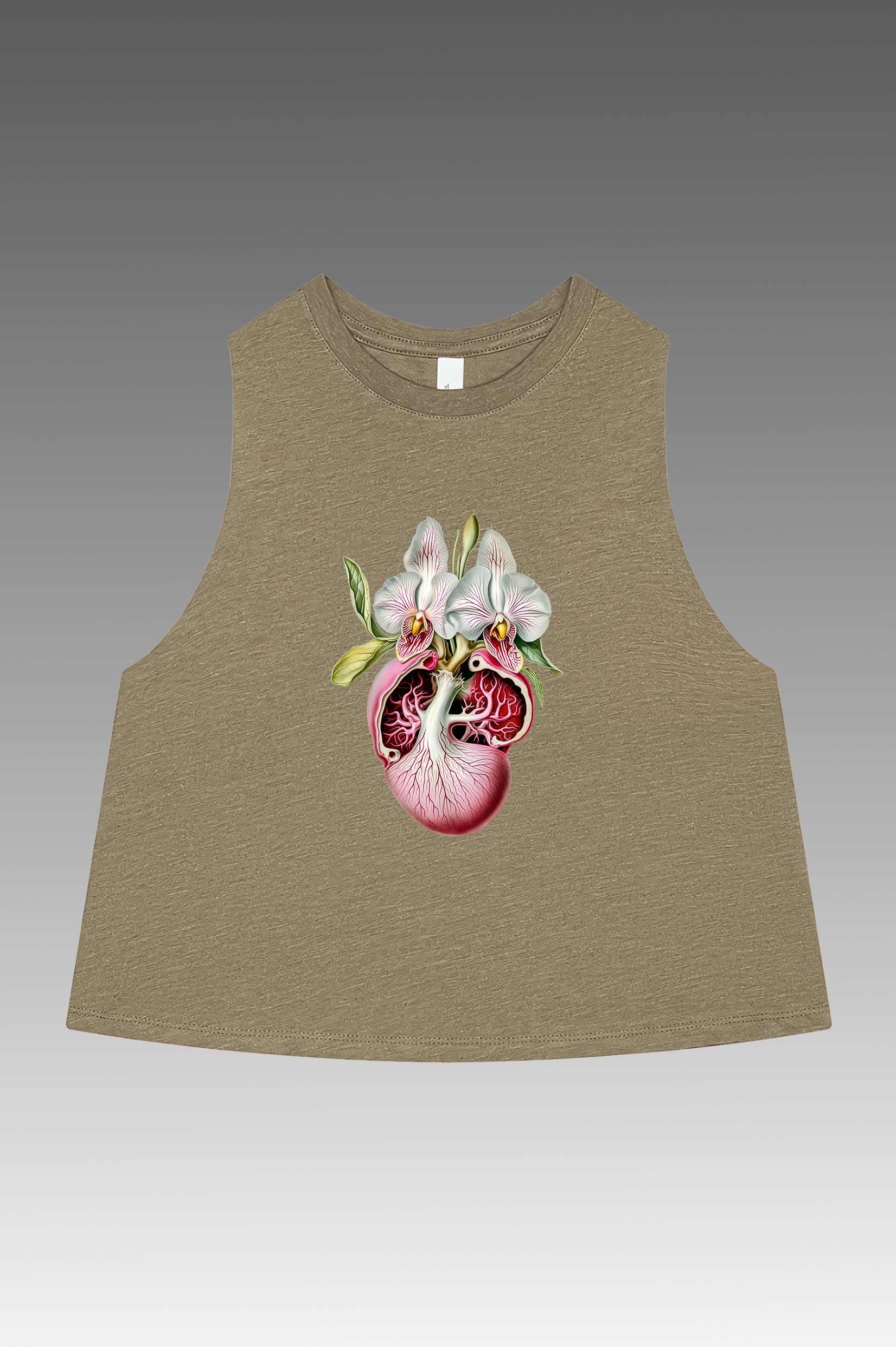 Olive green orchid heart frontt.png
