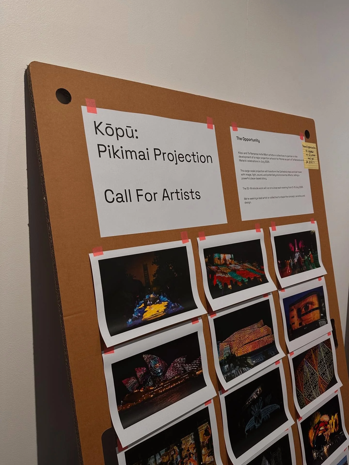 Calling local artists! Our latest exhibition, KŌPŪ, has multiple opportunities for Māori practitioners to get involved in city projects. 

Pop in to the gallery to find out more! Open Saturdays 10 am - 2 pm.