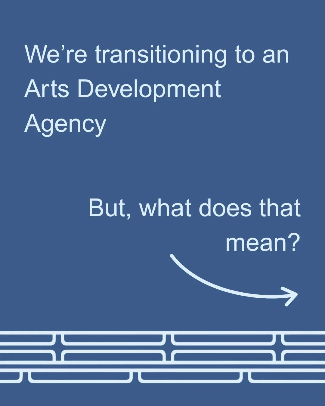 We're transitioning to an independent Arts Development Agency for Whakatū! There's lots of exciting change on the horizon, but our core purpose remains the same: to support and uplift the incredible creative community in this region.

We are pleased 