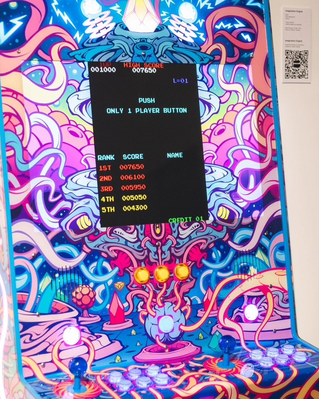 Beautiful arcade games designed by artists across Aotearoa, including Gina Kiel, Flox, Otis Frizzell, Joe Sheehan, and Otis Chamberlain. in collaboration with designer Preston McNeil.

Arca Arcade &ldquo;Round One&rdquo; emits a distinctive flavour t