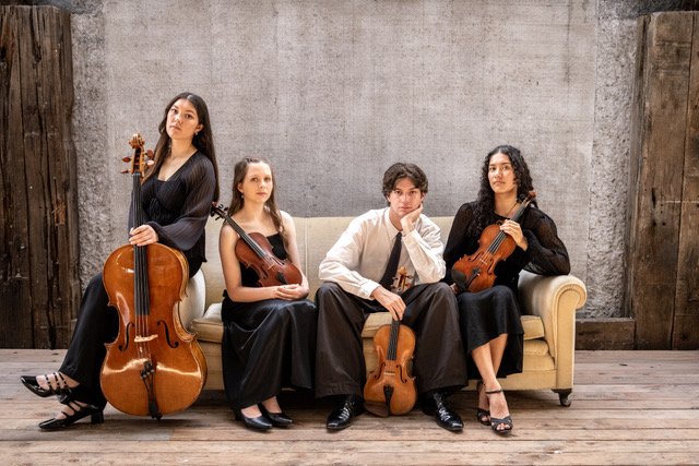 Come and hear a dynamic young string quartet perform a free 45min concert Refinery ArtSpace. We welcome everyone to come along, and bring anyone you think might be curious to hear some classical music in a relaxed environment.

The Antipodes Quartet 