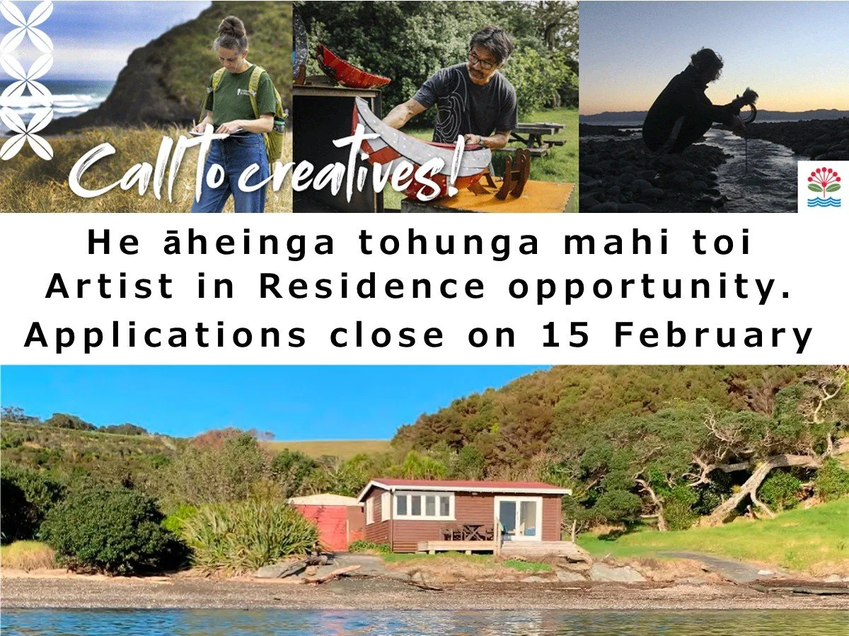 He āheinga tohunga mahi toi - Artist in Residence opportunity- 