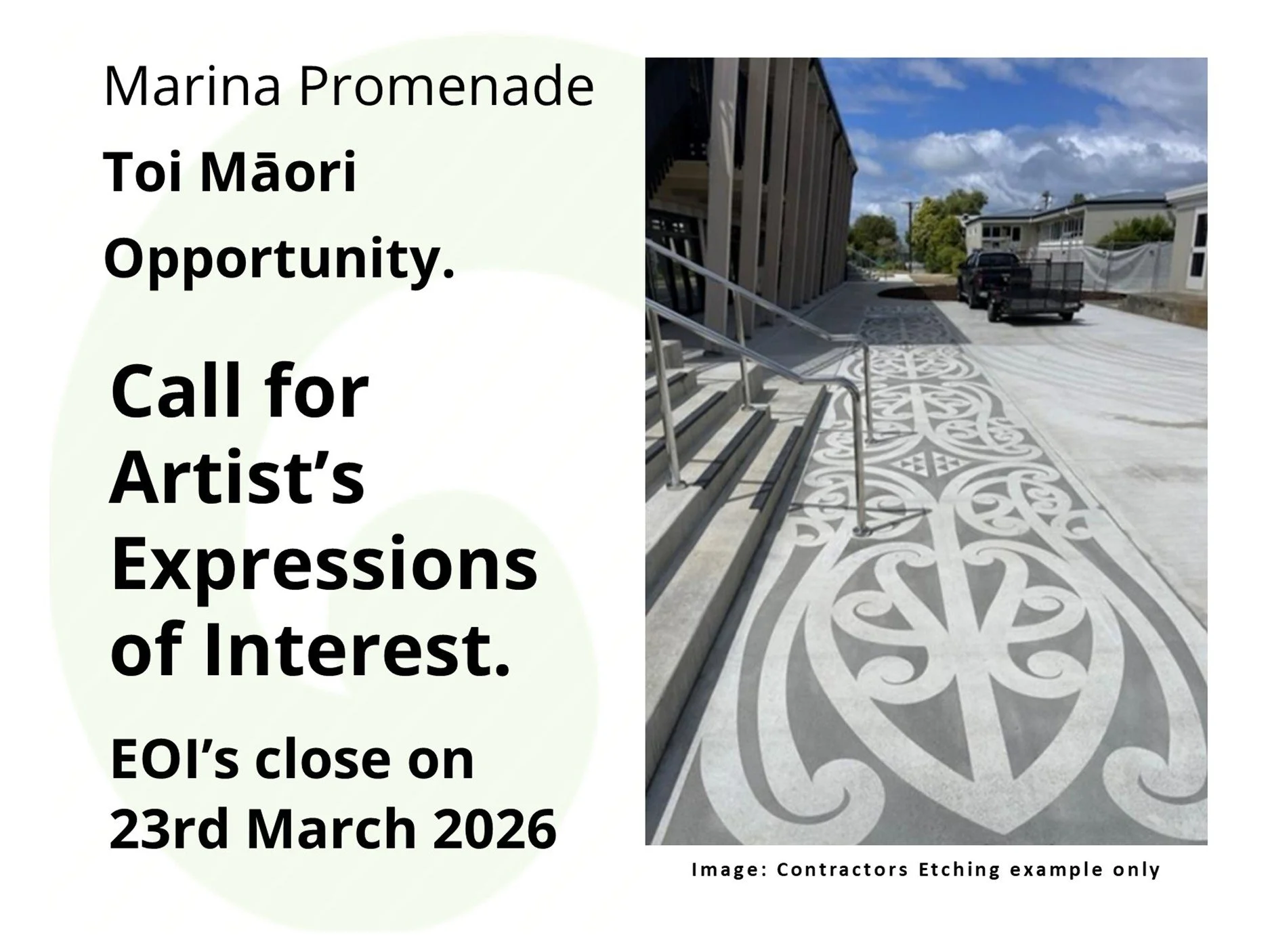 Marina Promenade Toi Māori Opportunity. 