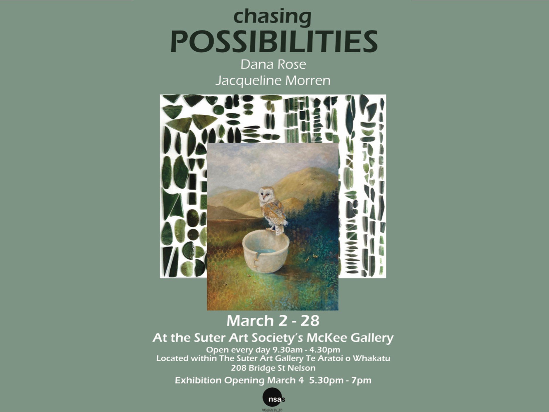 Chasing Possibilities – Exhibition by Dana Rose & Jacqueline Morren