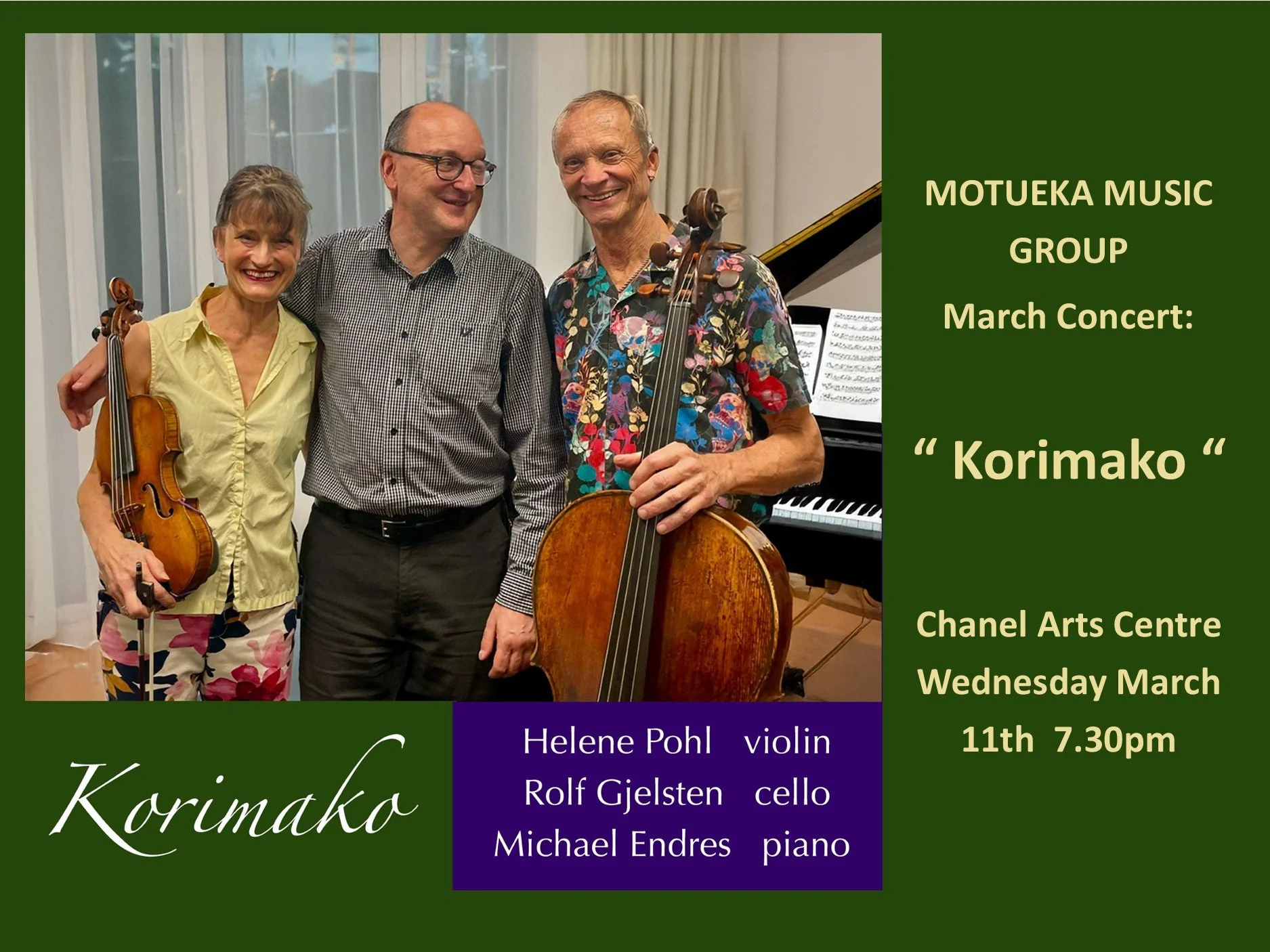 MOTUEKA MUSIC GROUP March Concert