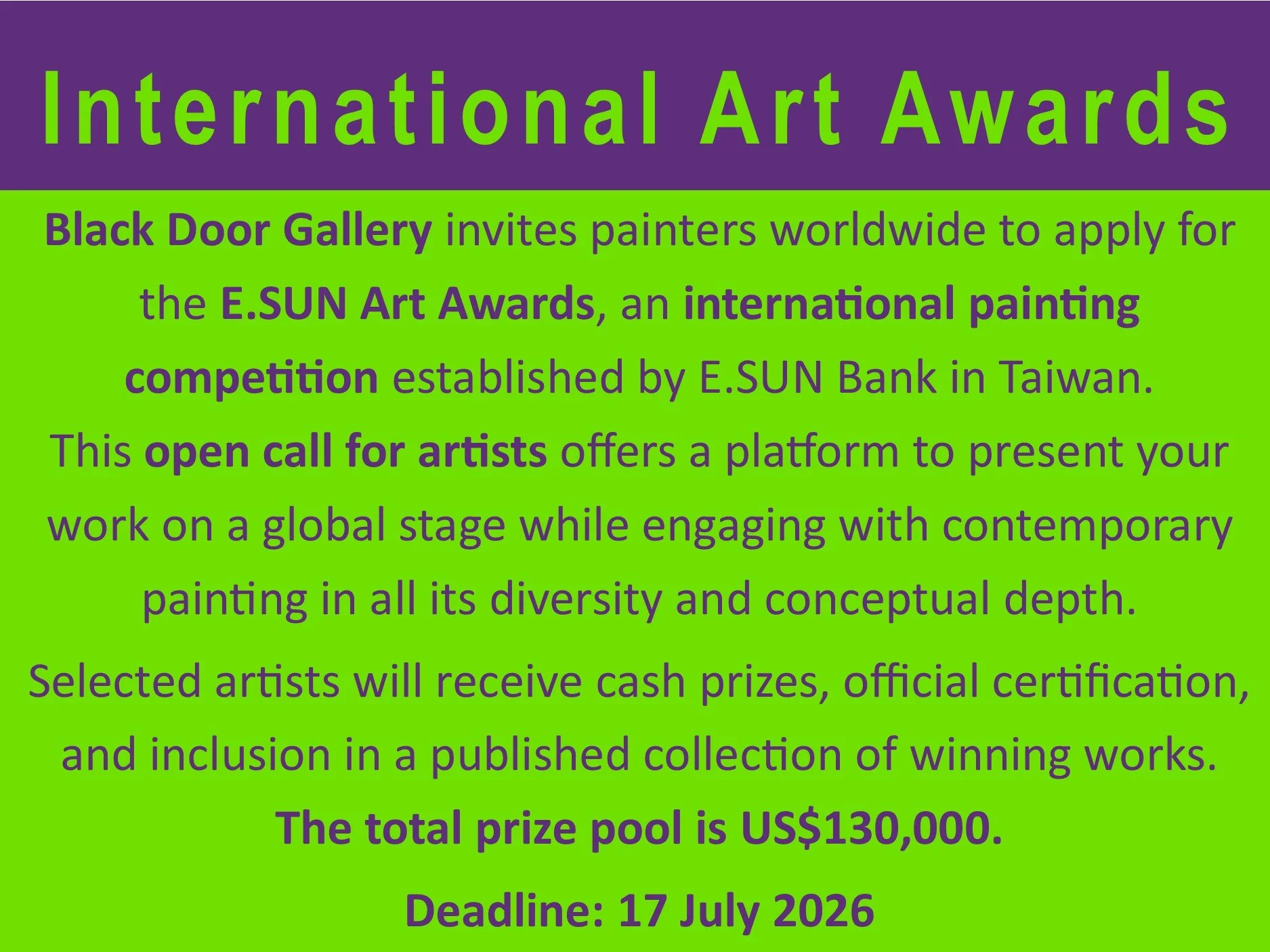 International Art Award