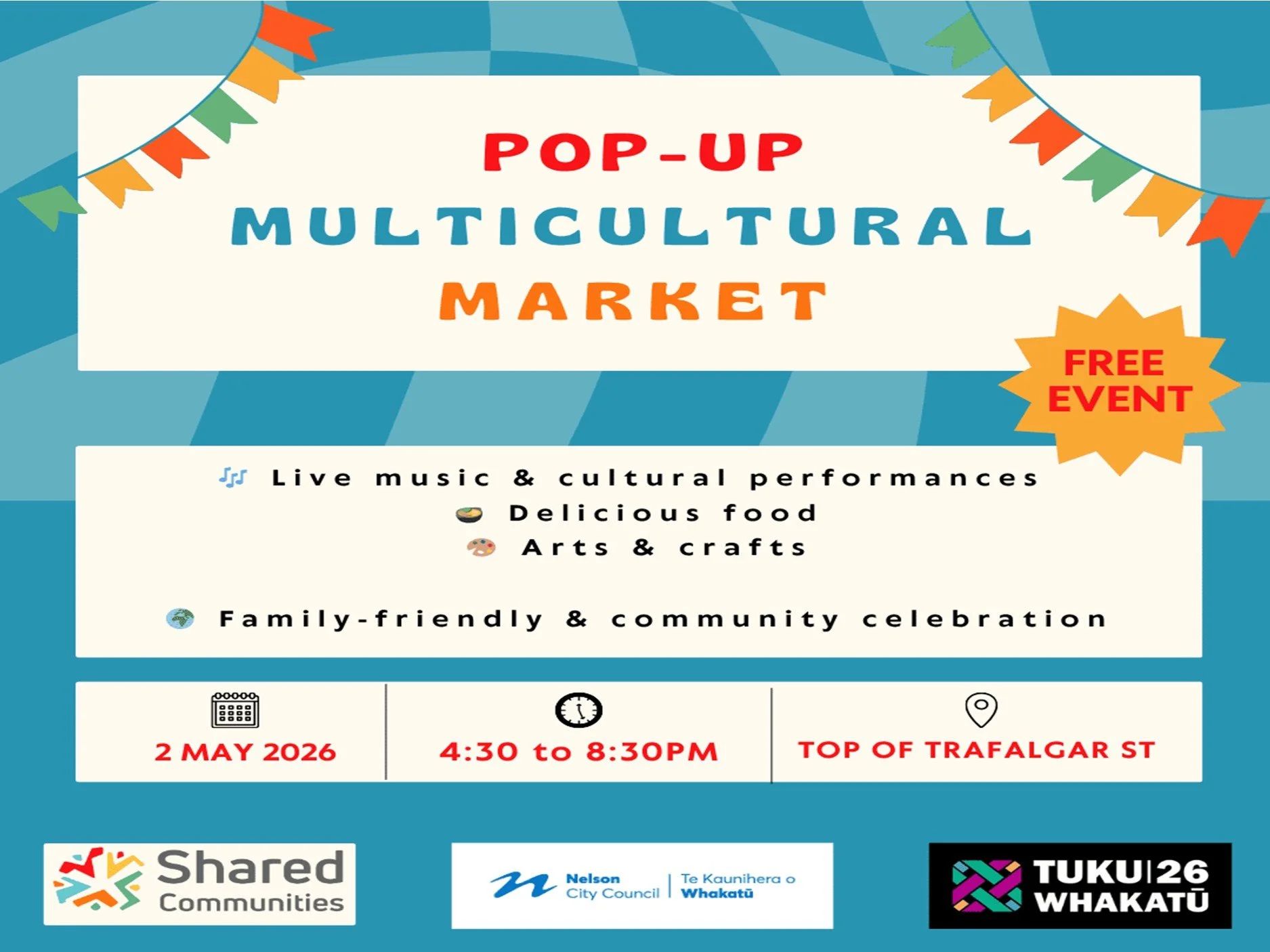 POP UP MULTICULTURAL MARKET