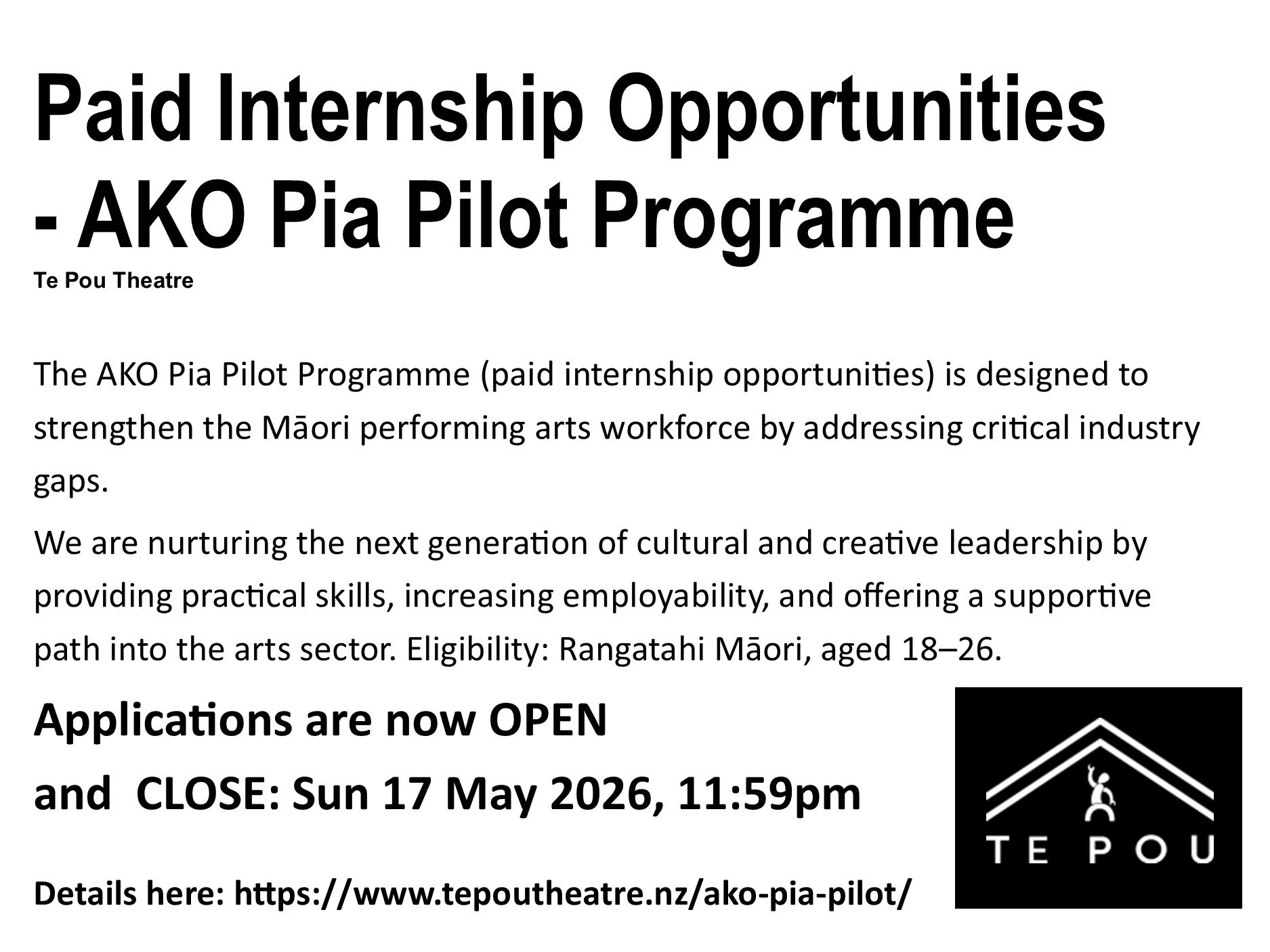 Internship Opportunities......