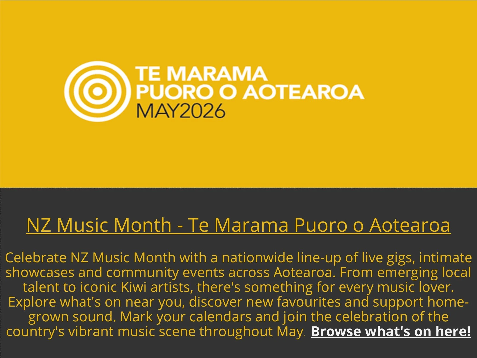 NZ Music Month