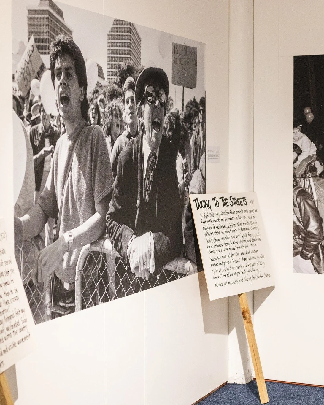 Proud To Be Gay! marks 40 years since Homosexual Law Reform with a powerful, tightly curated exhibition for Whakatū Pride 2026. Blending historic photographs, protest footage, and firsthand accounts from frontline activists, it traces a vivid arc of 