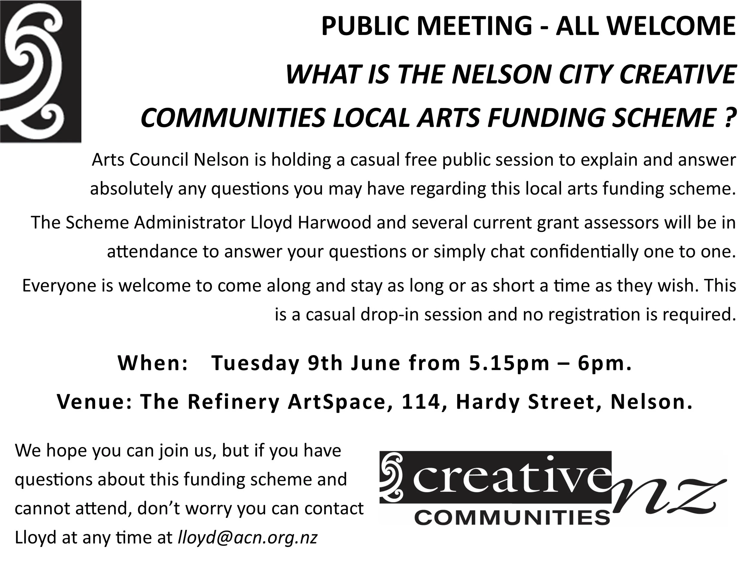 What is the Creative Communities Scheme - A casual Q&amp;A session….