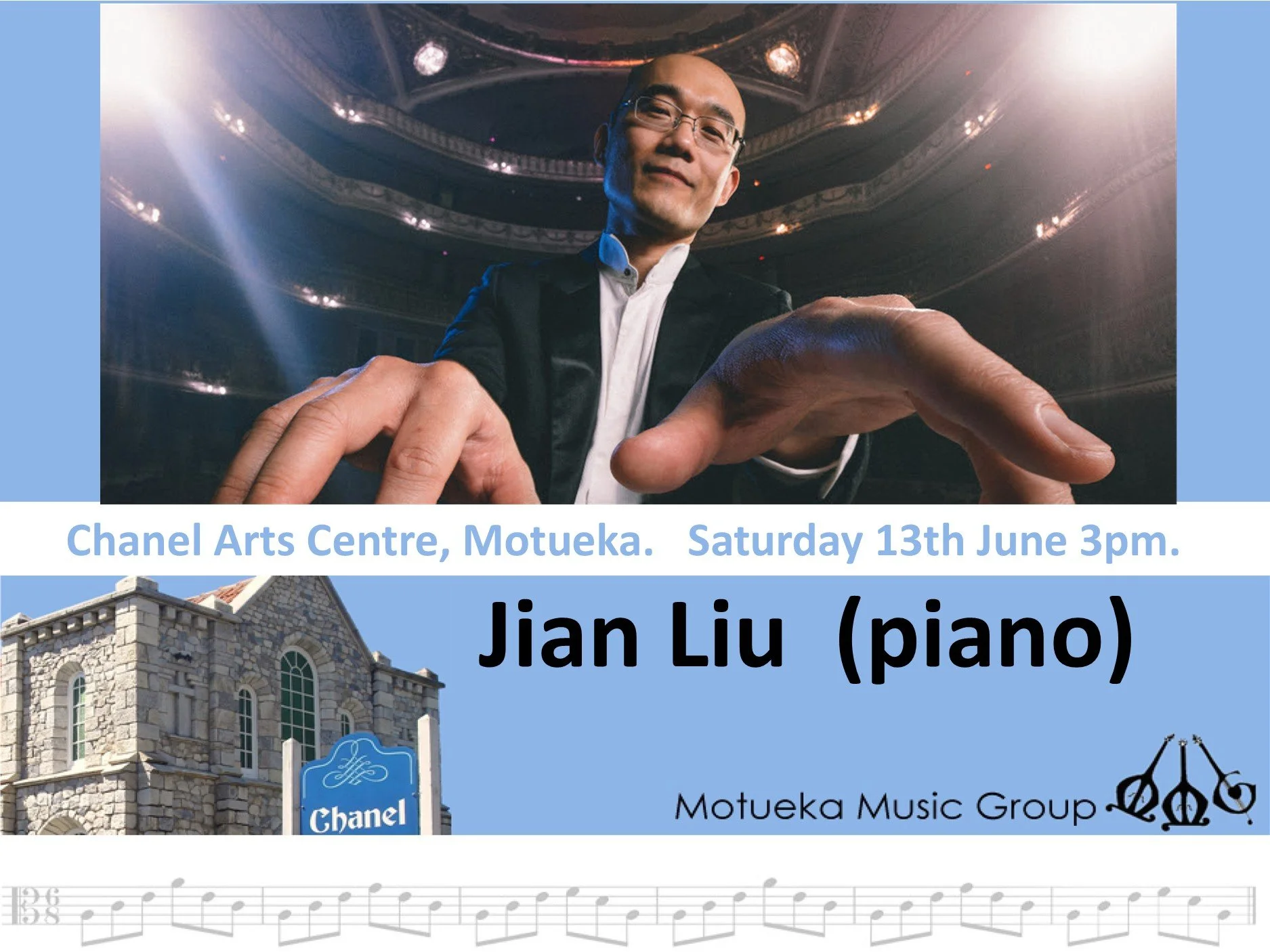 JIAN LIU (PIANO) AT CHANEL