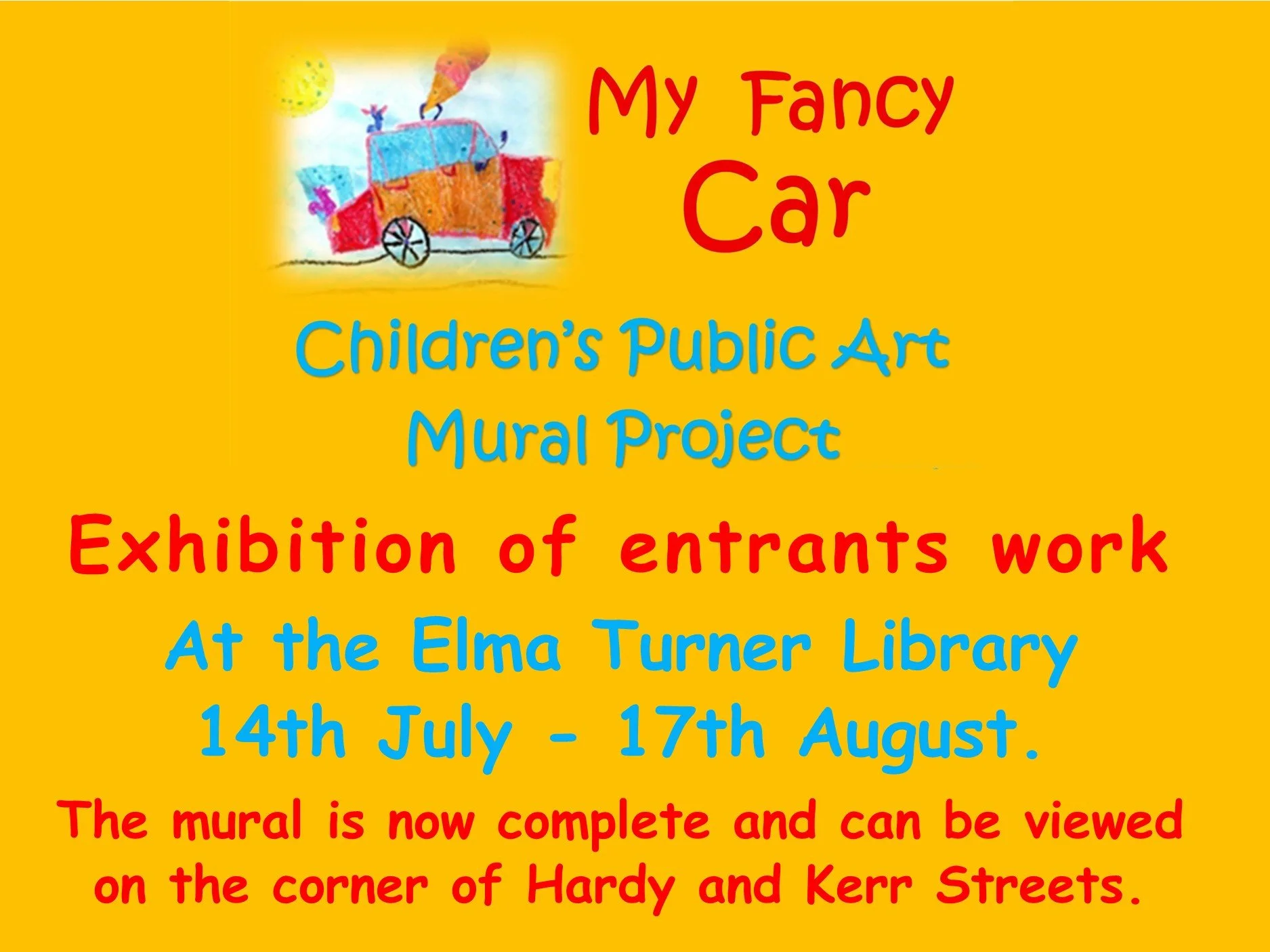 Exhibition of Children's Fancy Car Ideas