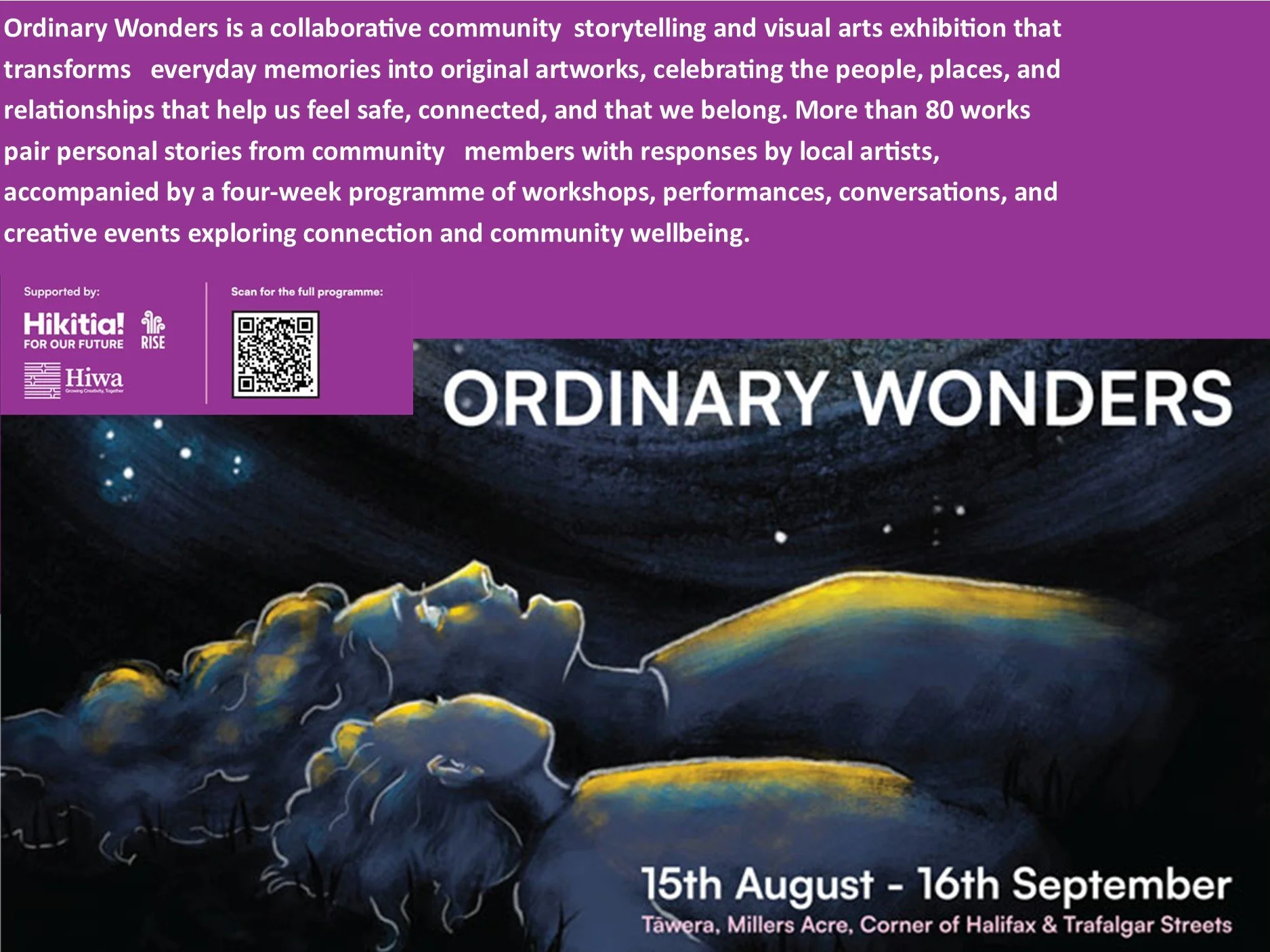Ordinary Wonders at Tawera