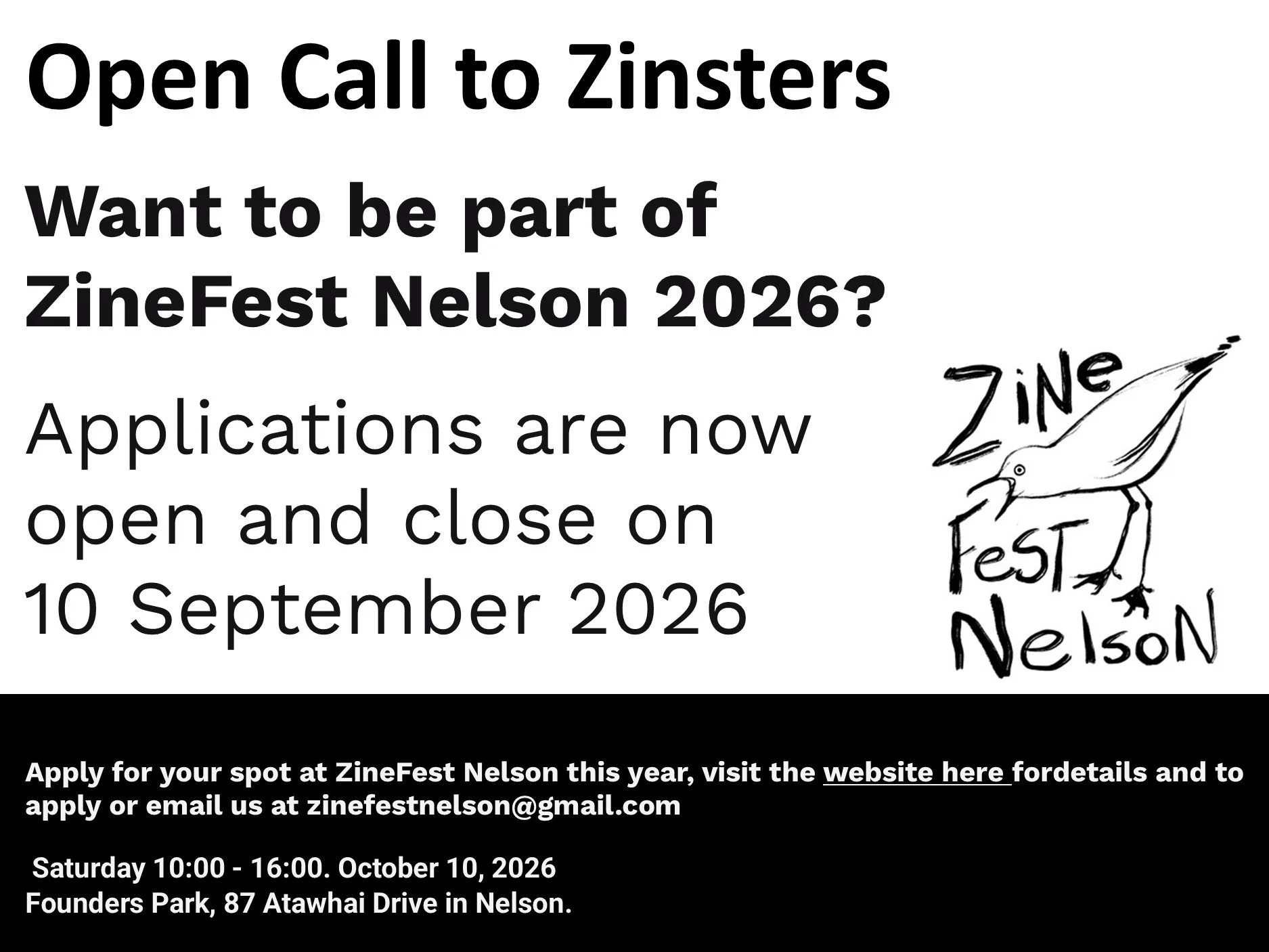 Open Call to Zinsters...