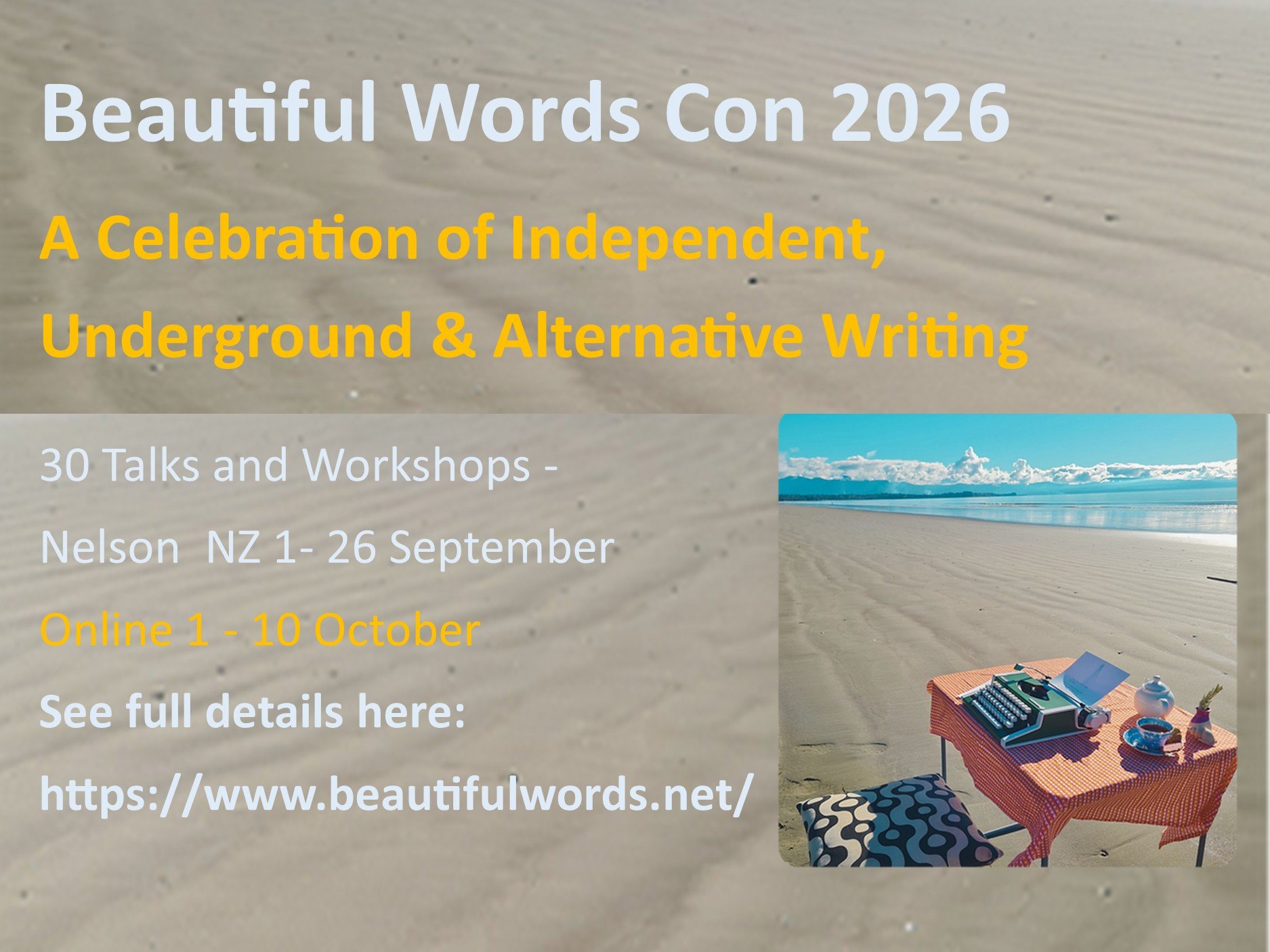 Beautiful Words Con 2026