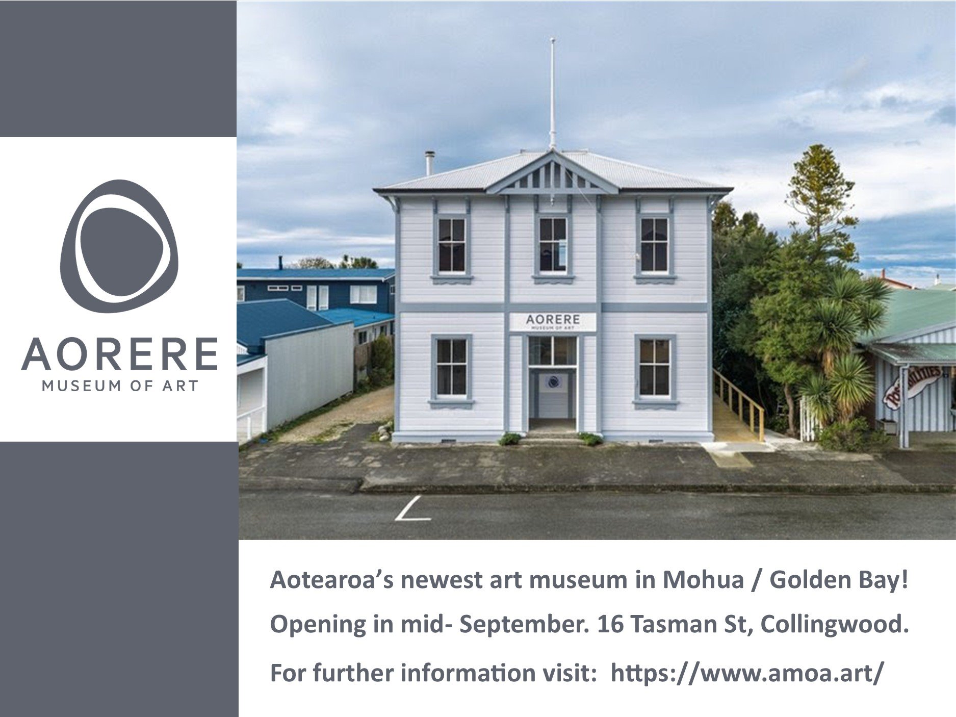 A warm welcome to the Aoere Museum of Art