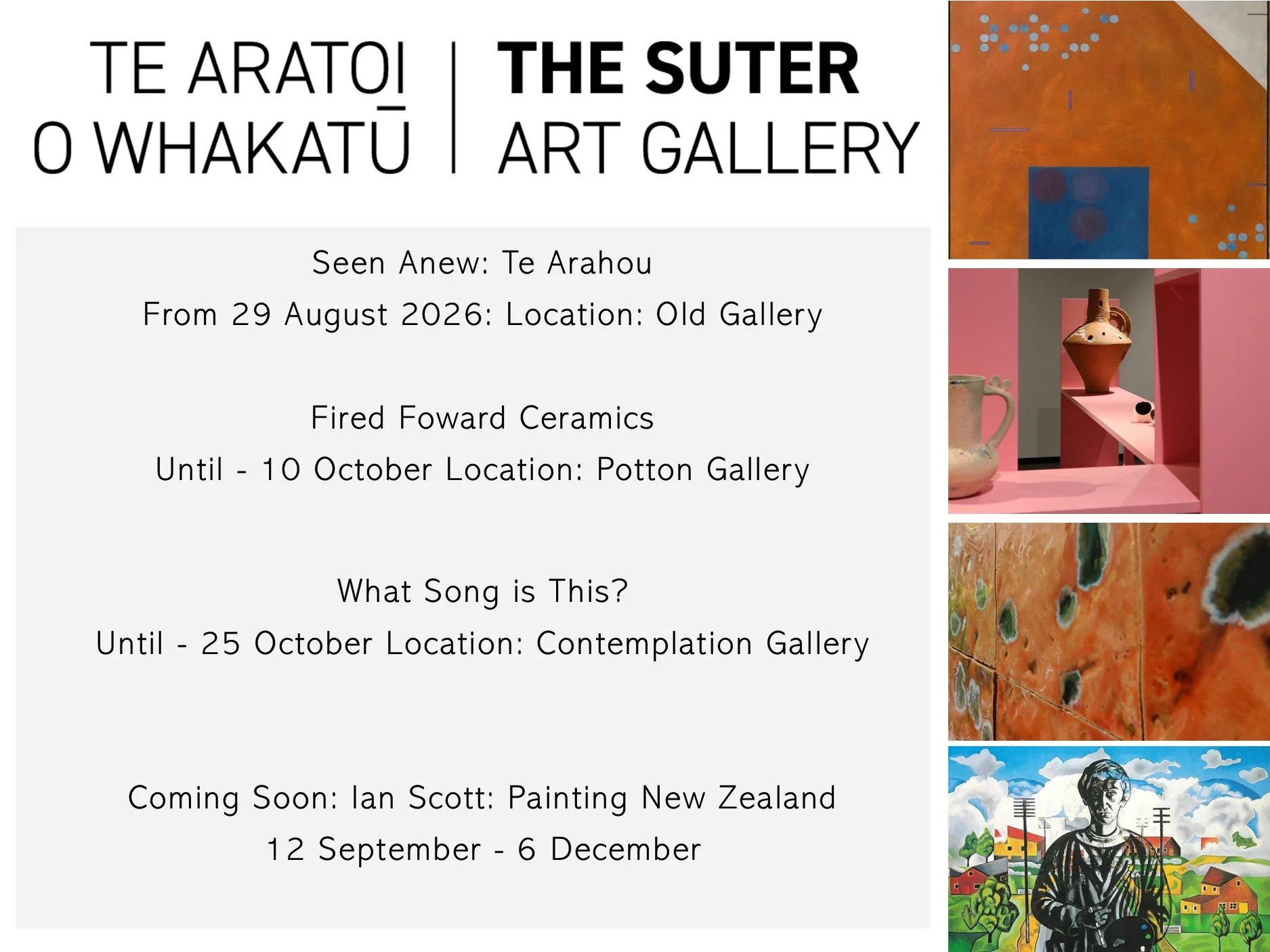This month at the Suter