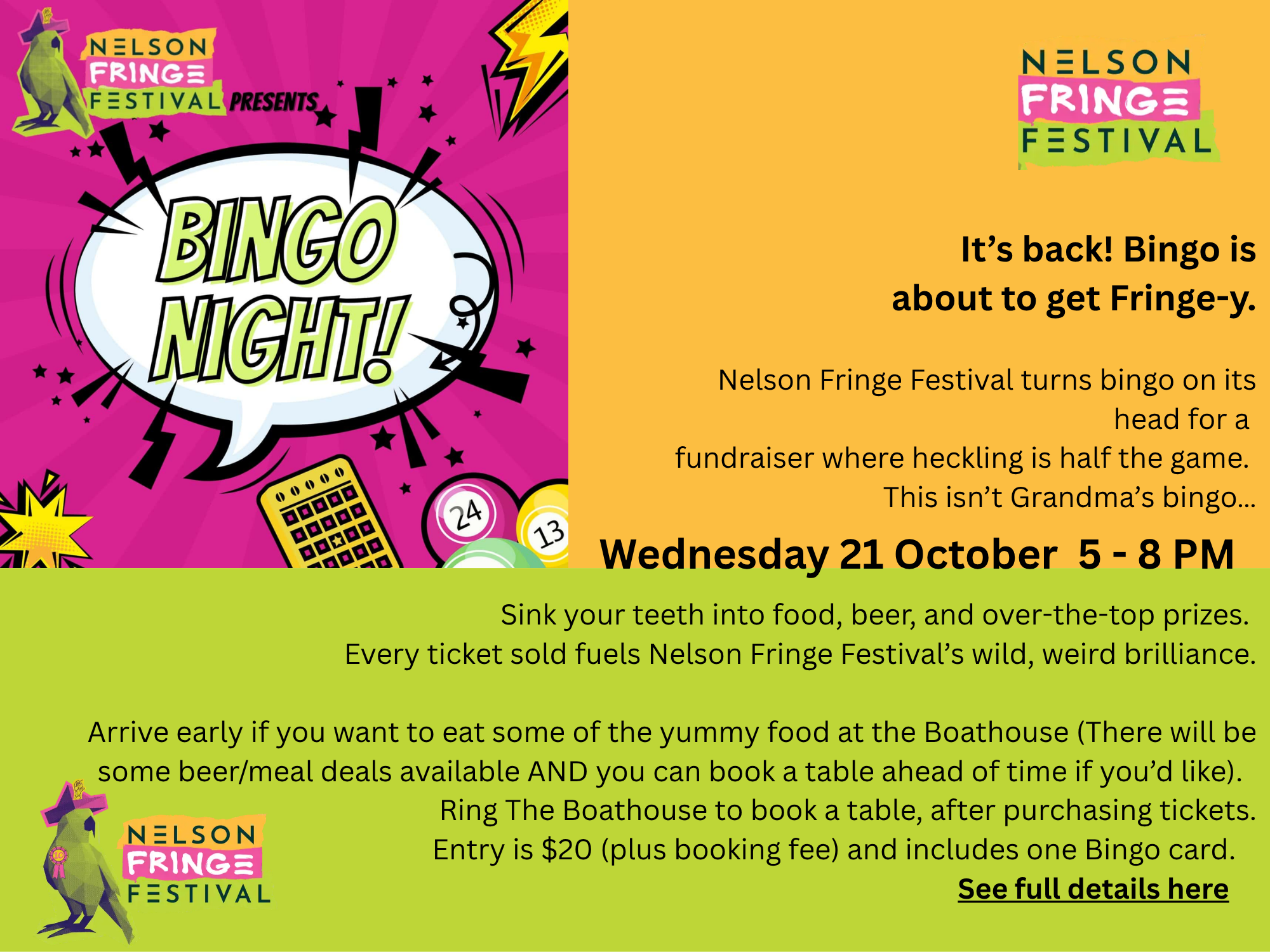 Bingo Night Fundraiser