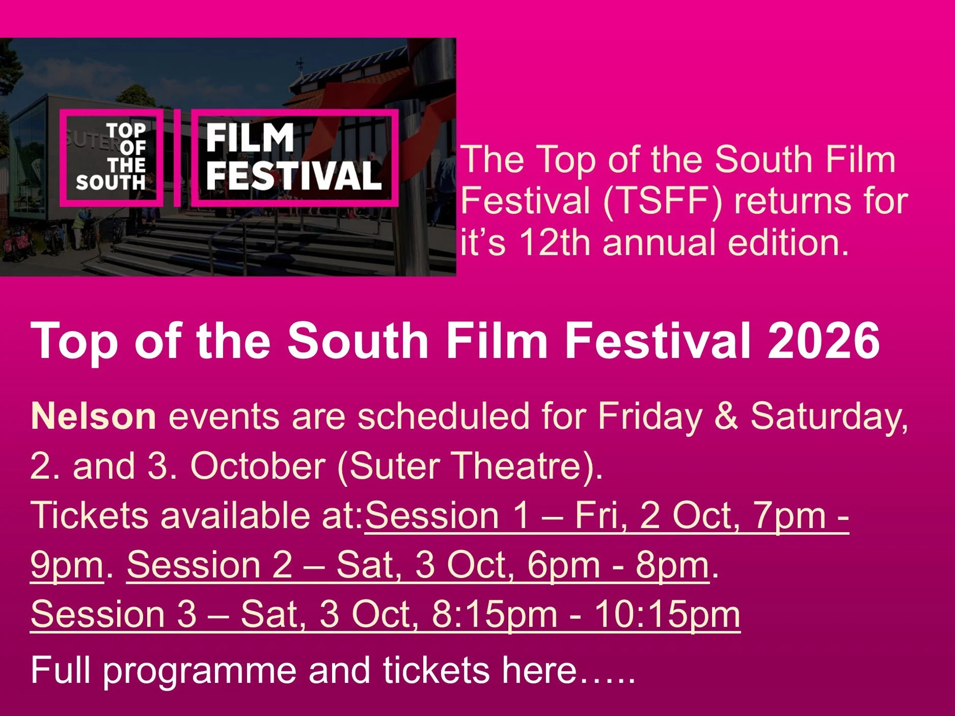 Topof the South Film Festival