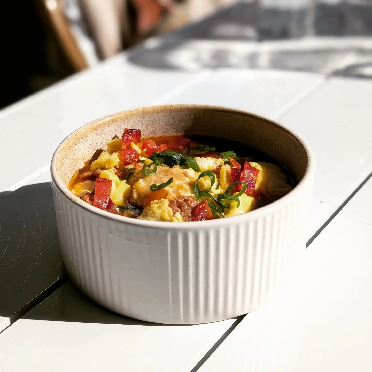 Breakfast Gumbo with Grits 

Part of the new brunch menu we just rolled out today 🛼

Brunch Served
Saturdays &amp; Sundays 
from 10am-2pm