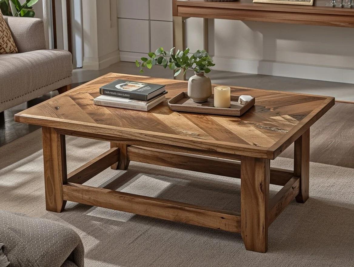Herringbone Coffee Table