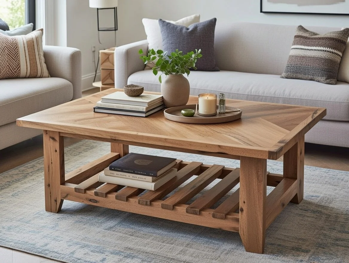 Herringbone Coffee Table
