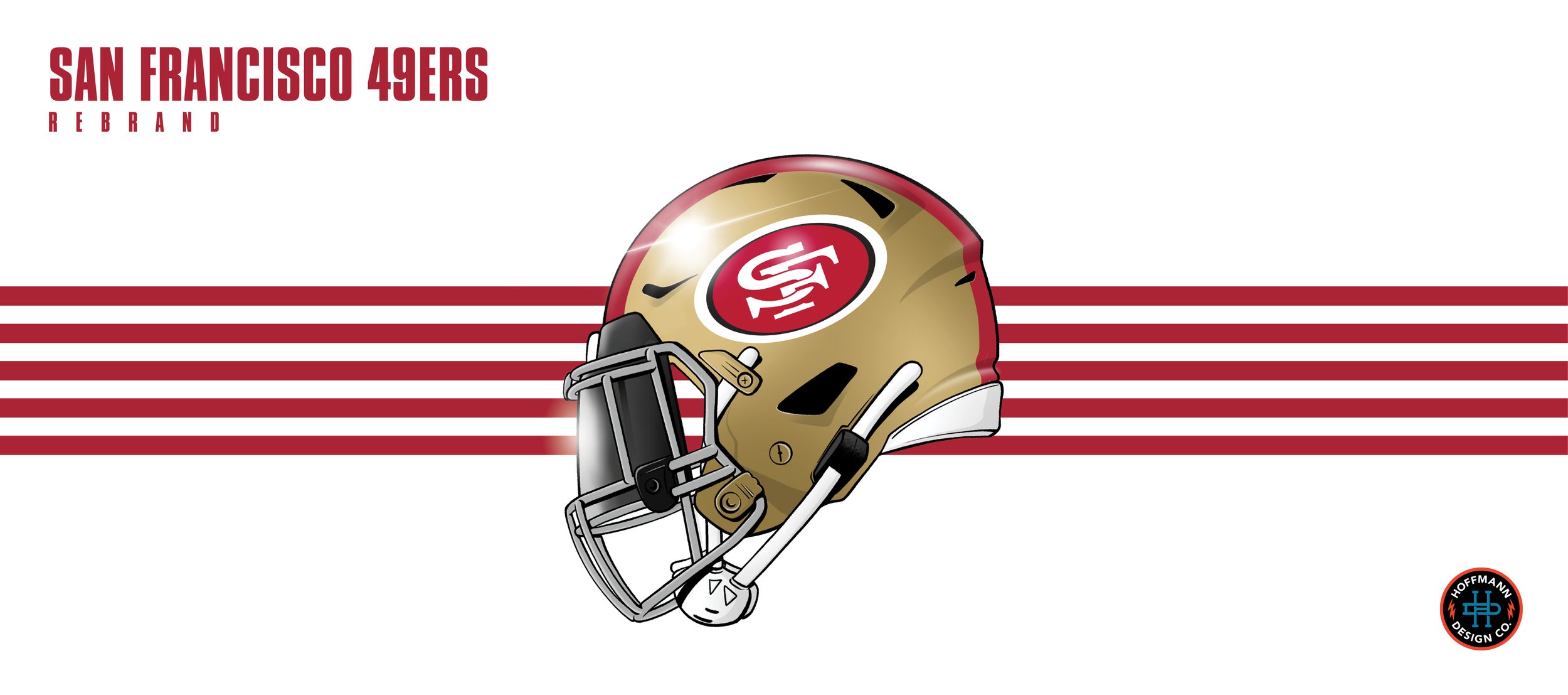 San Francisco 49ers Helmet Concept