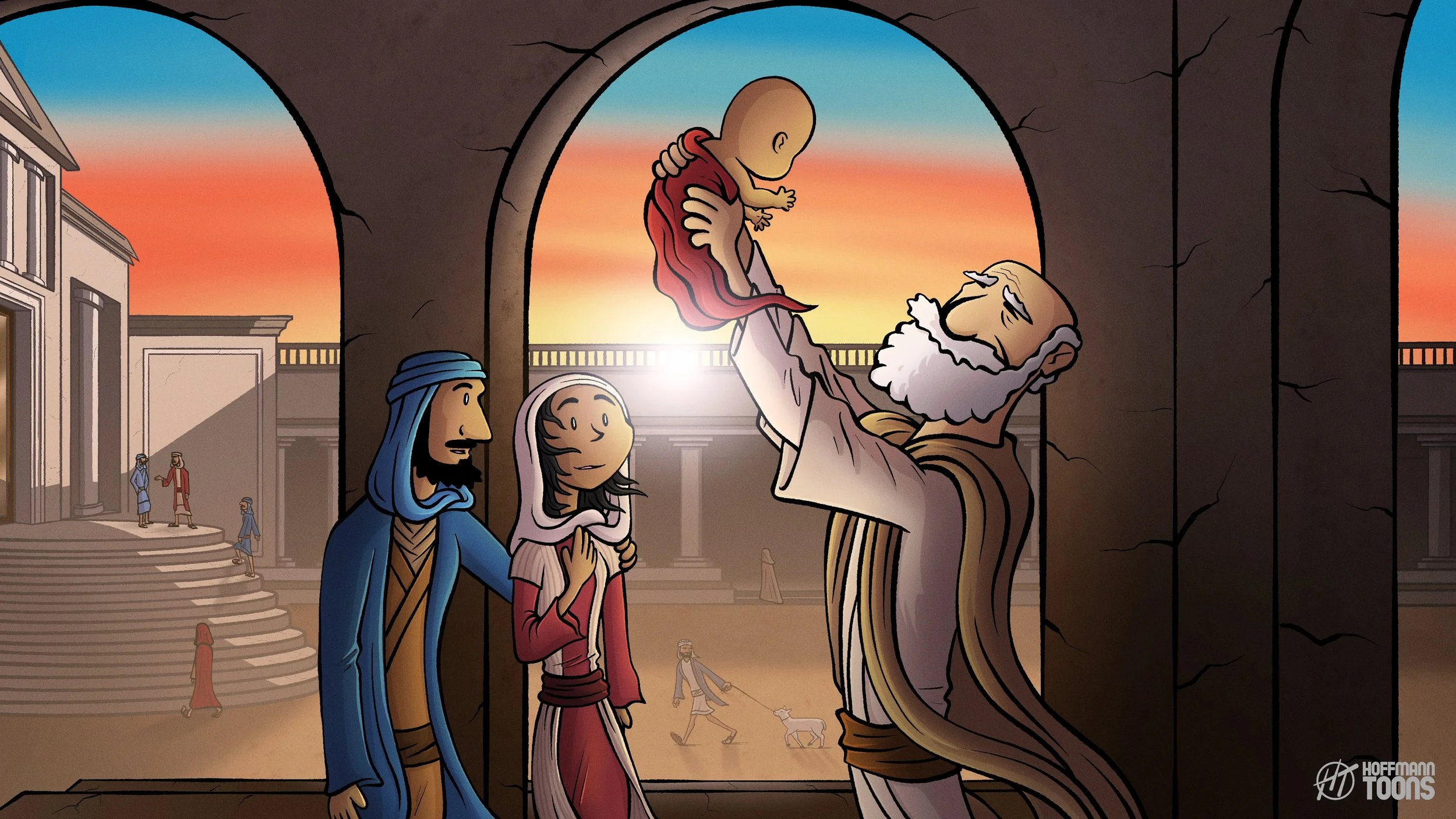 My Eyes Have Seen Your Salvation - The Illustrated Gospel