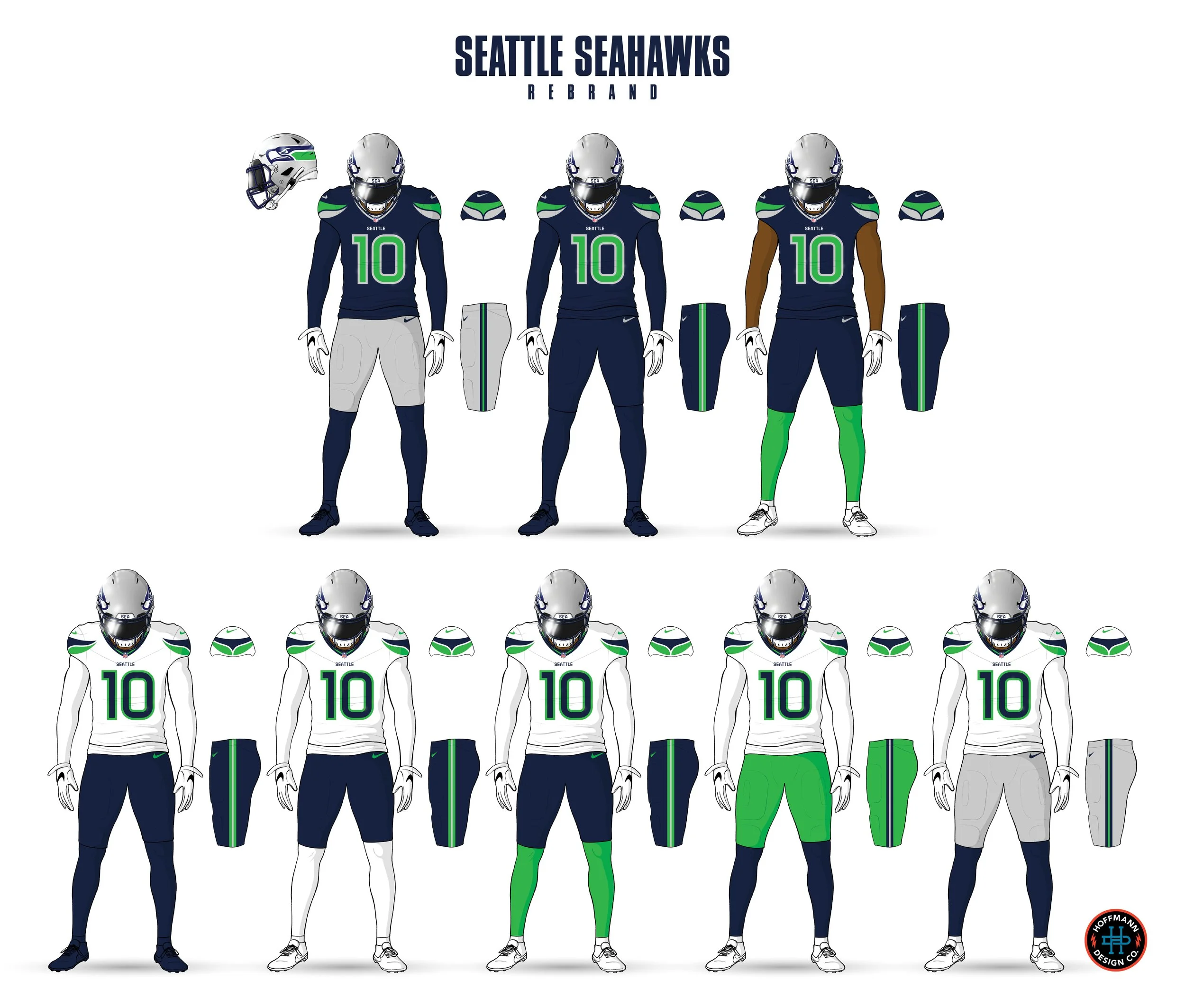 Seattle Seahawks Uniform Concepts
