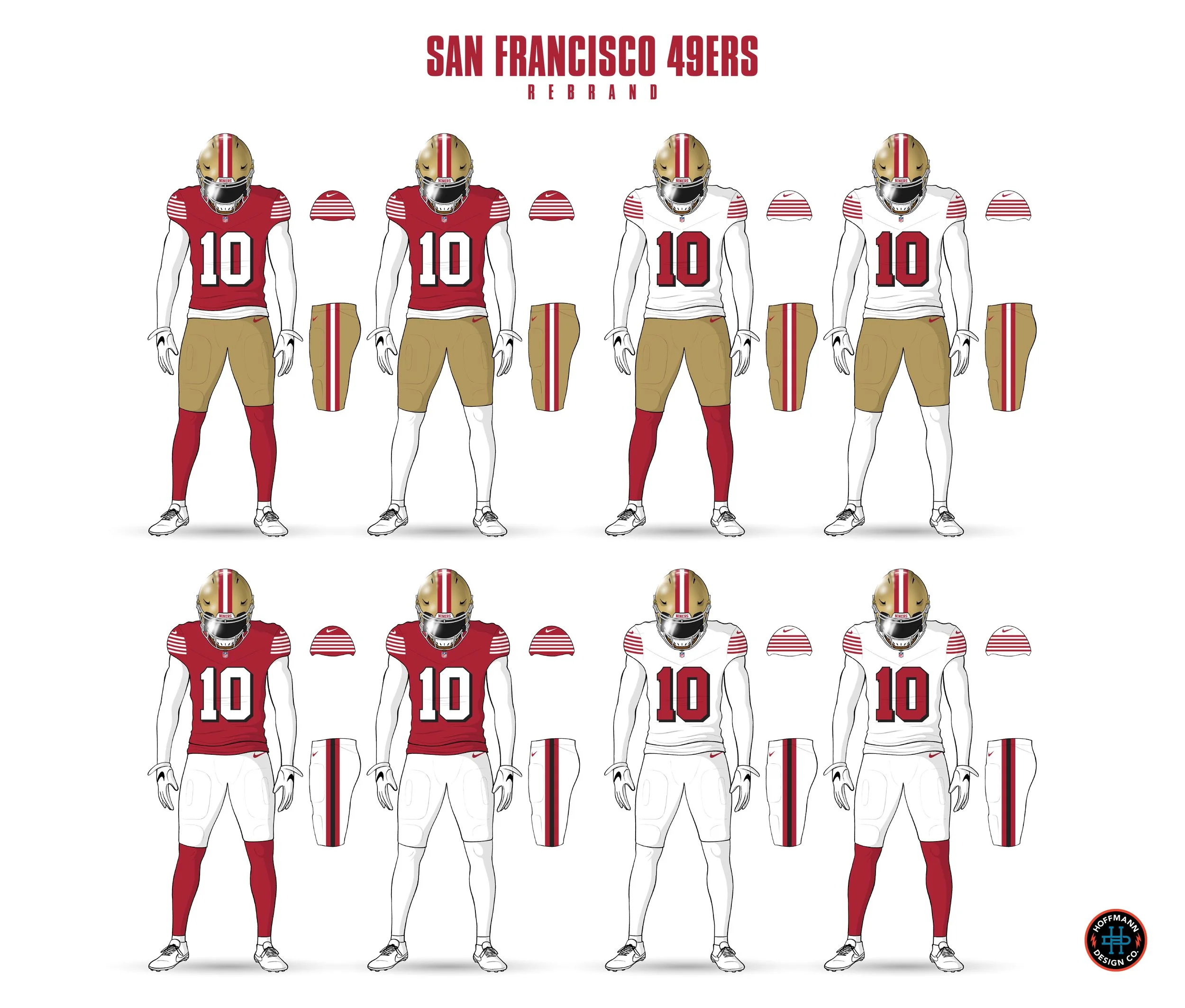 San Francisco 49ers Uniform Concepts