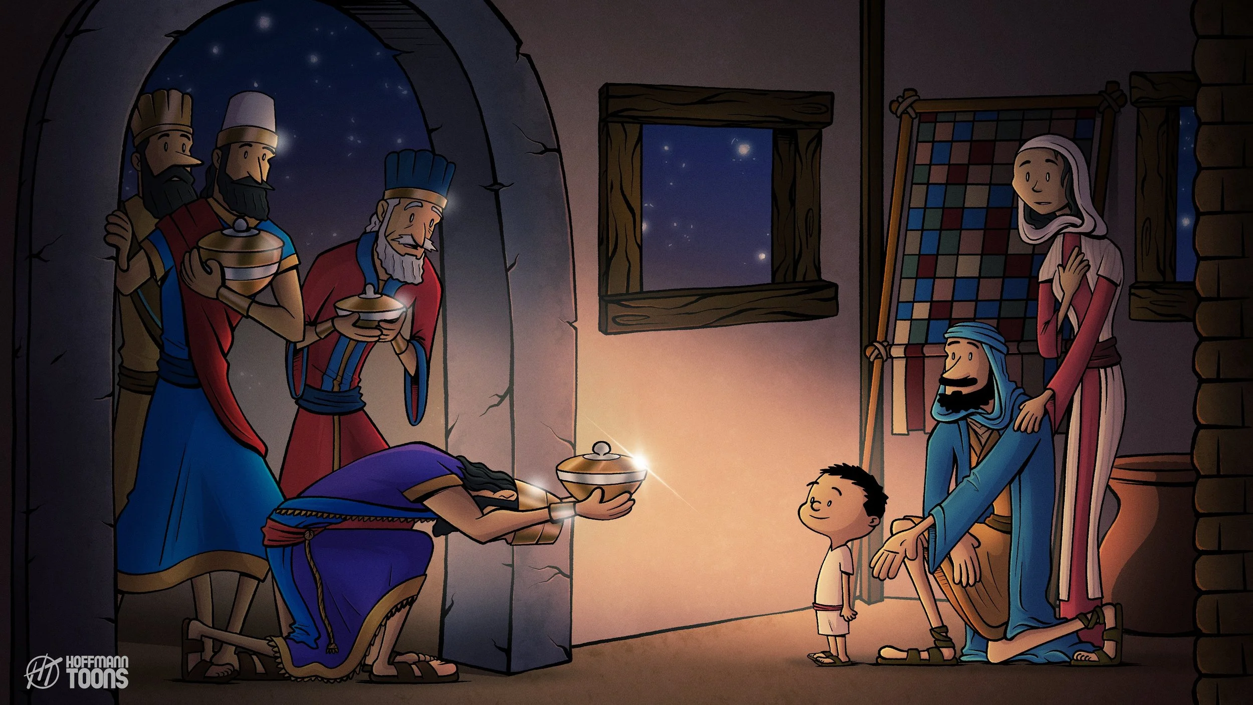 Gifts for a King - The Illustrated Gospel