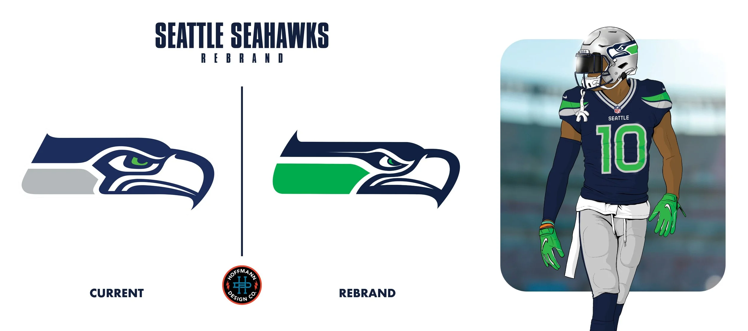 Seattle Seahawks Logo Concept