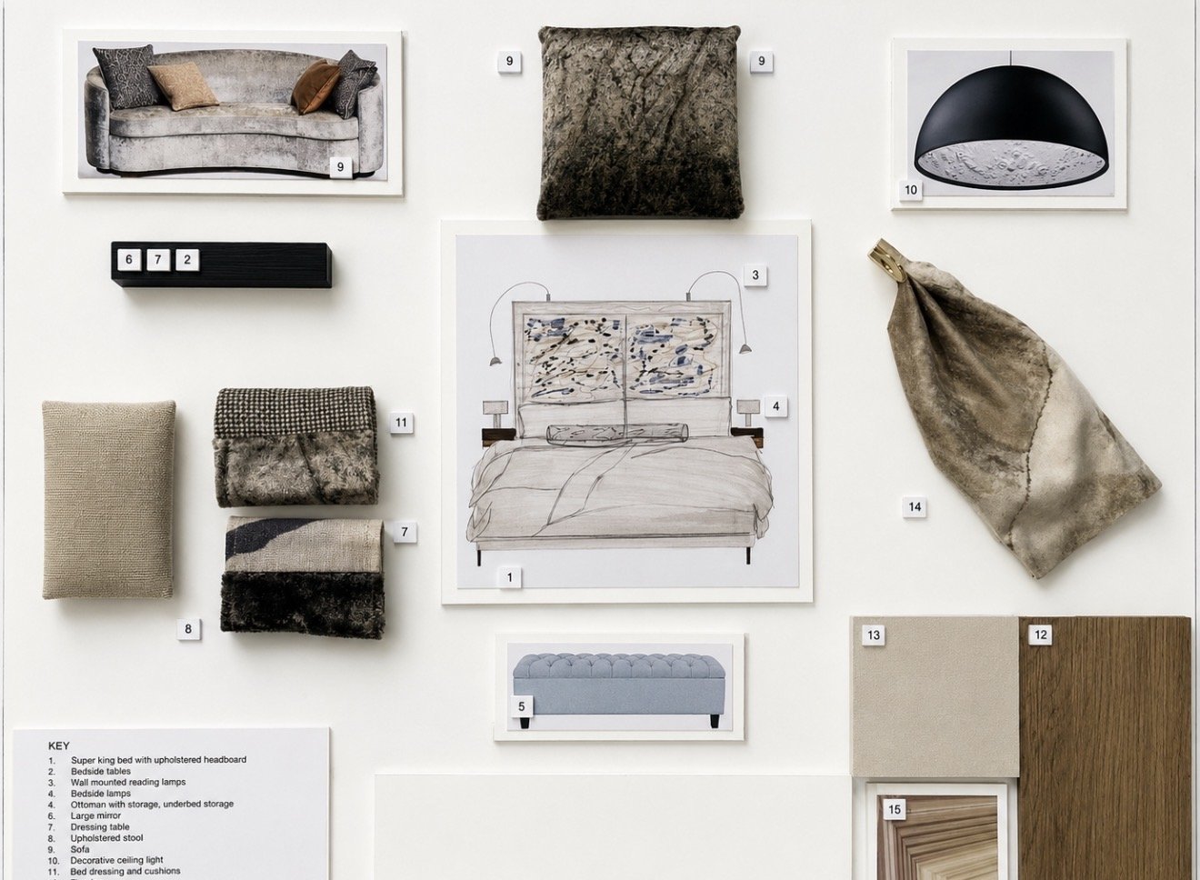 The bedroom project concept 