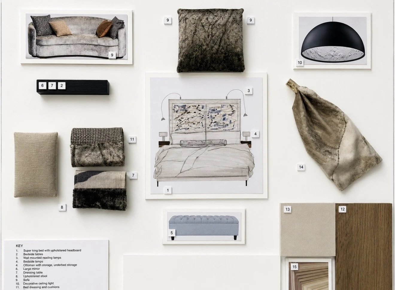The bedroom project concept 