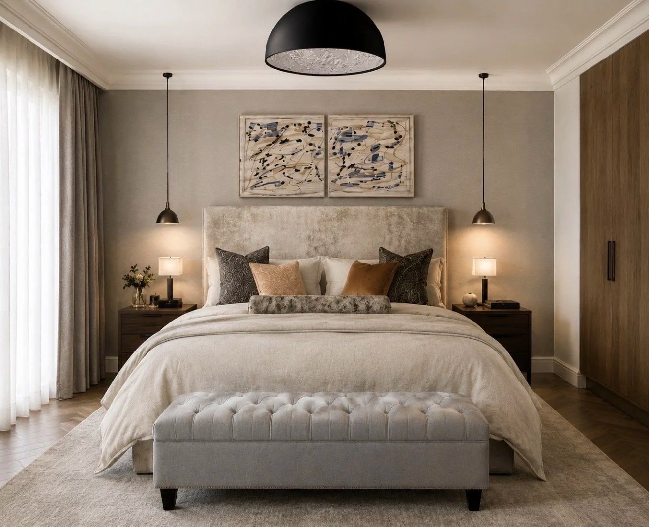 Master Bedroom Concept to Reality
