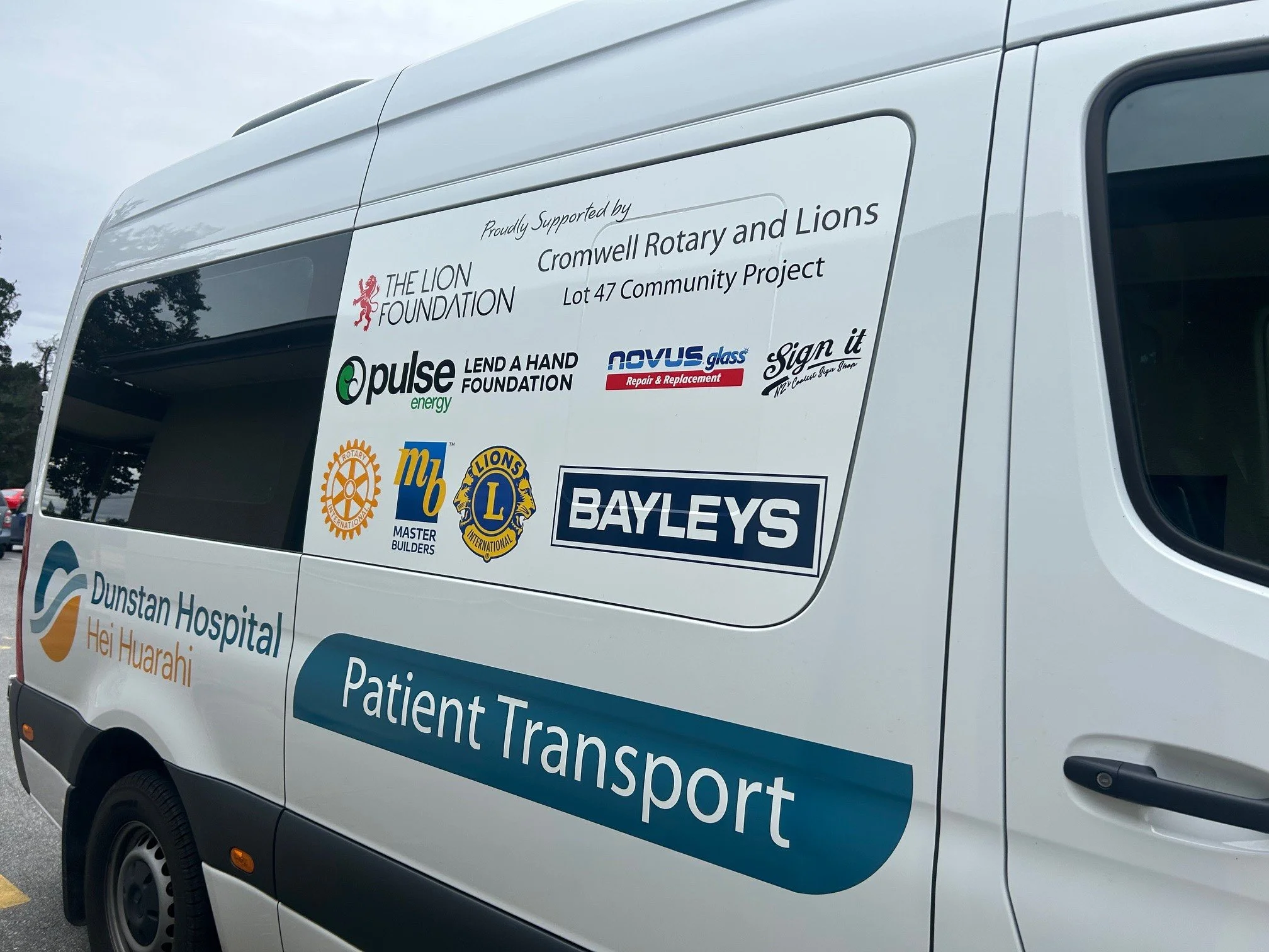 Driving Care Forward: New Patient Transfer Vehicle for Dunstan Hospital