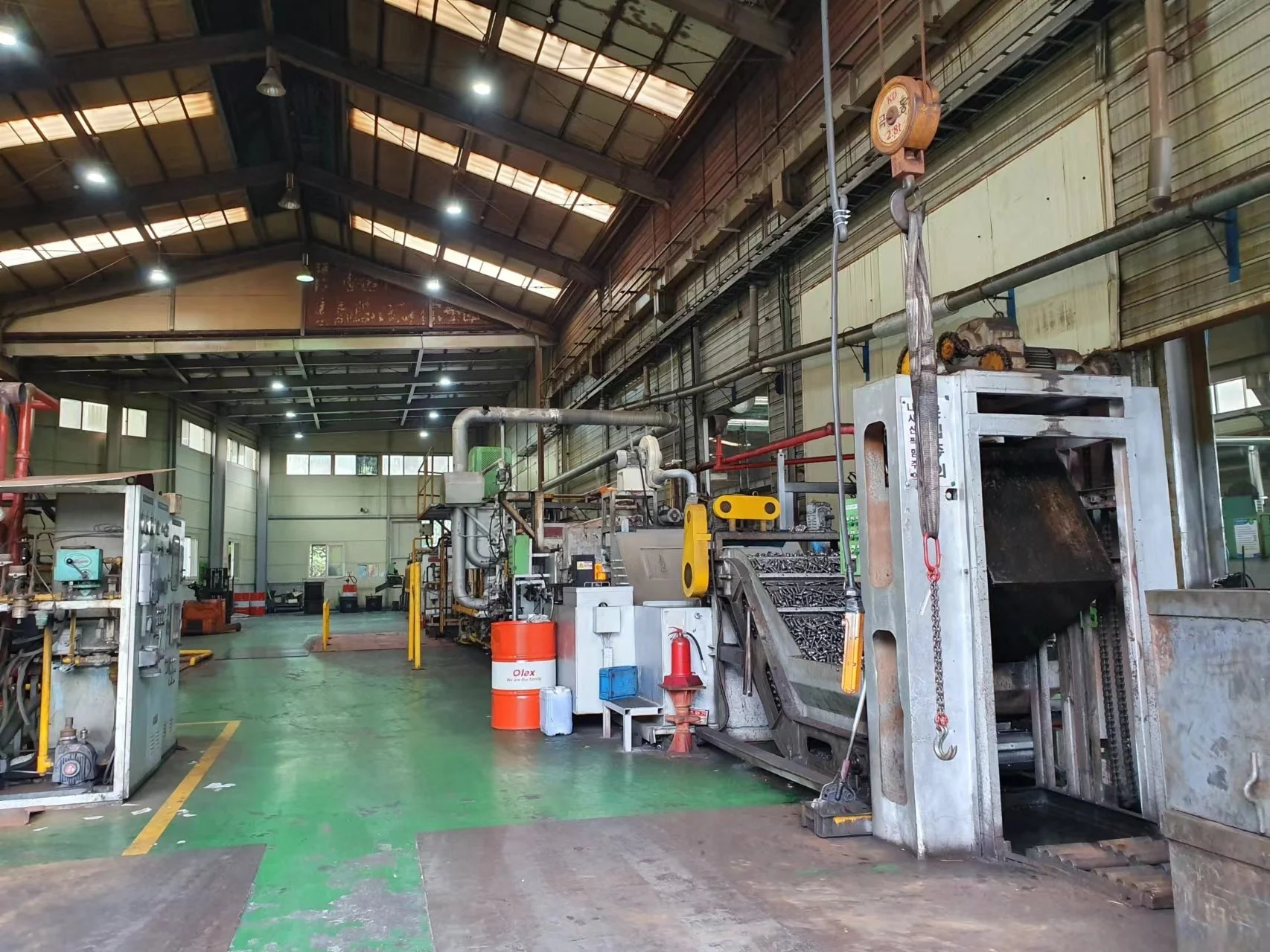 B7 threaded studs and rods manufactured in Korea