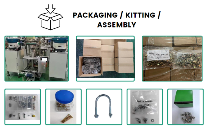 Packing, Kitting, Assembly
