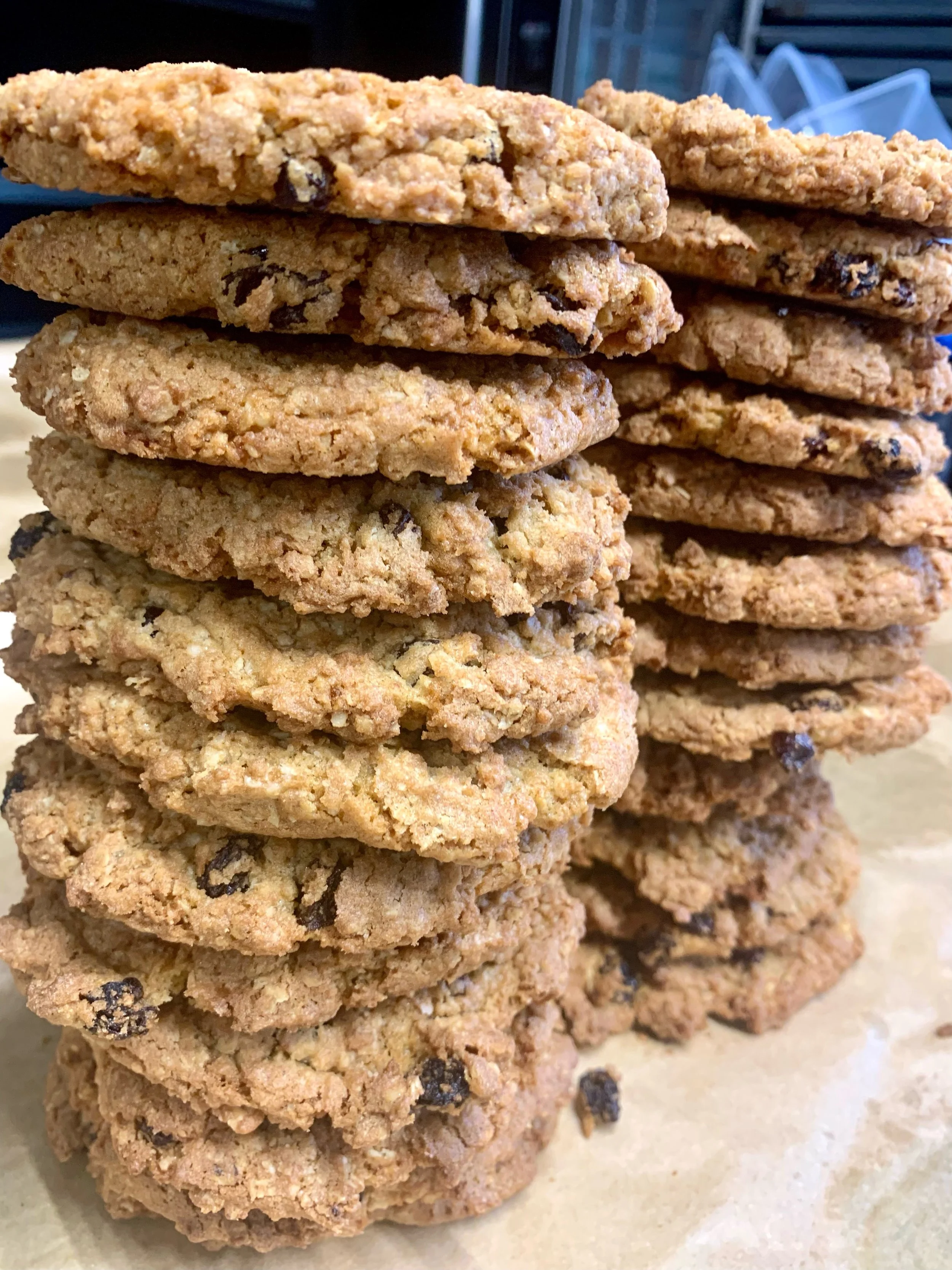 Oat & Raisin Cookies x10