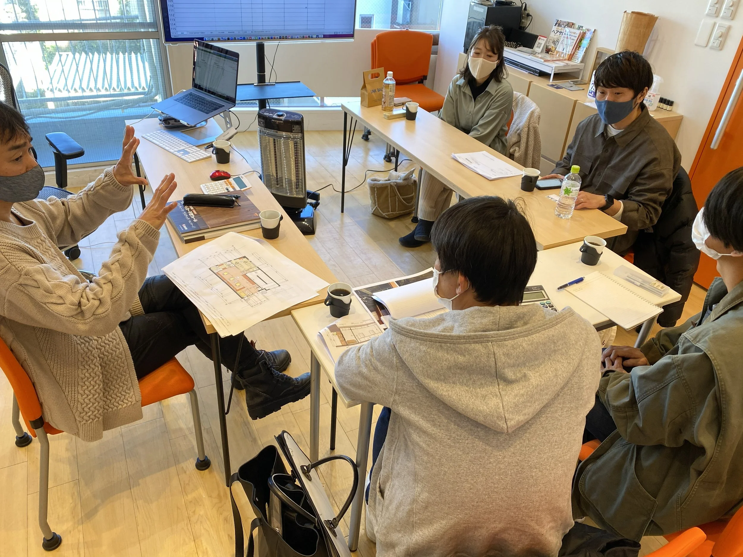 hair + malun 減額調整グループ打合せ