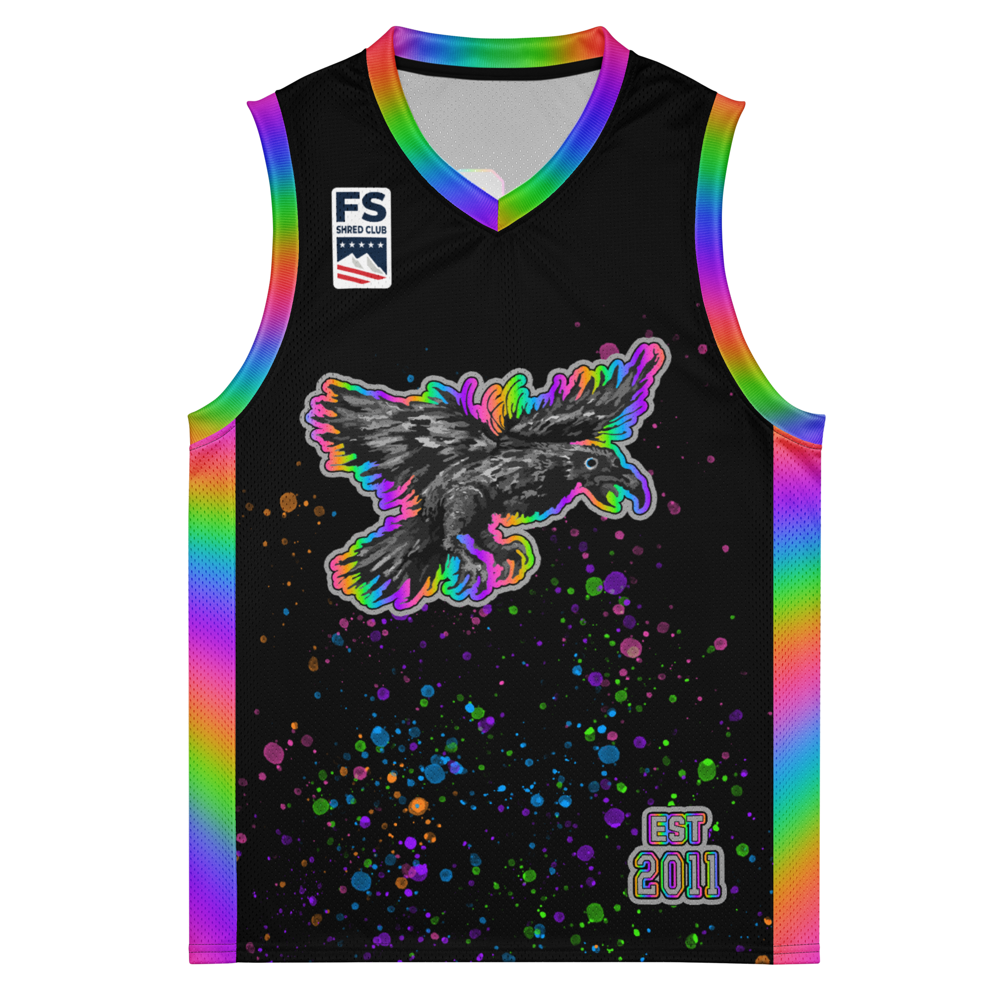 Rad Raven Basketball Jersey - Full Wook