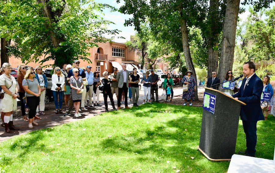 Press Release: Santa Fe County Commissioner Justin Greene Launches Campaign for Mayor with Bold Call for Change