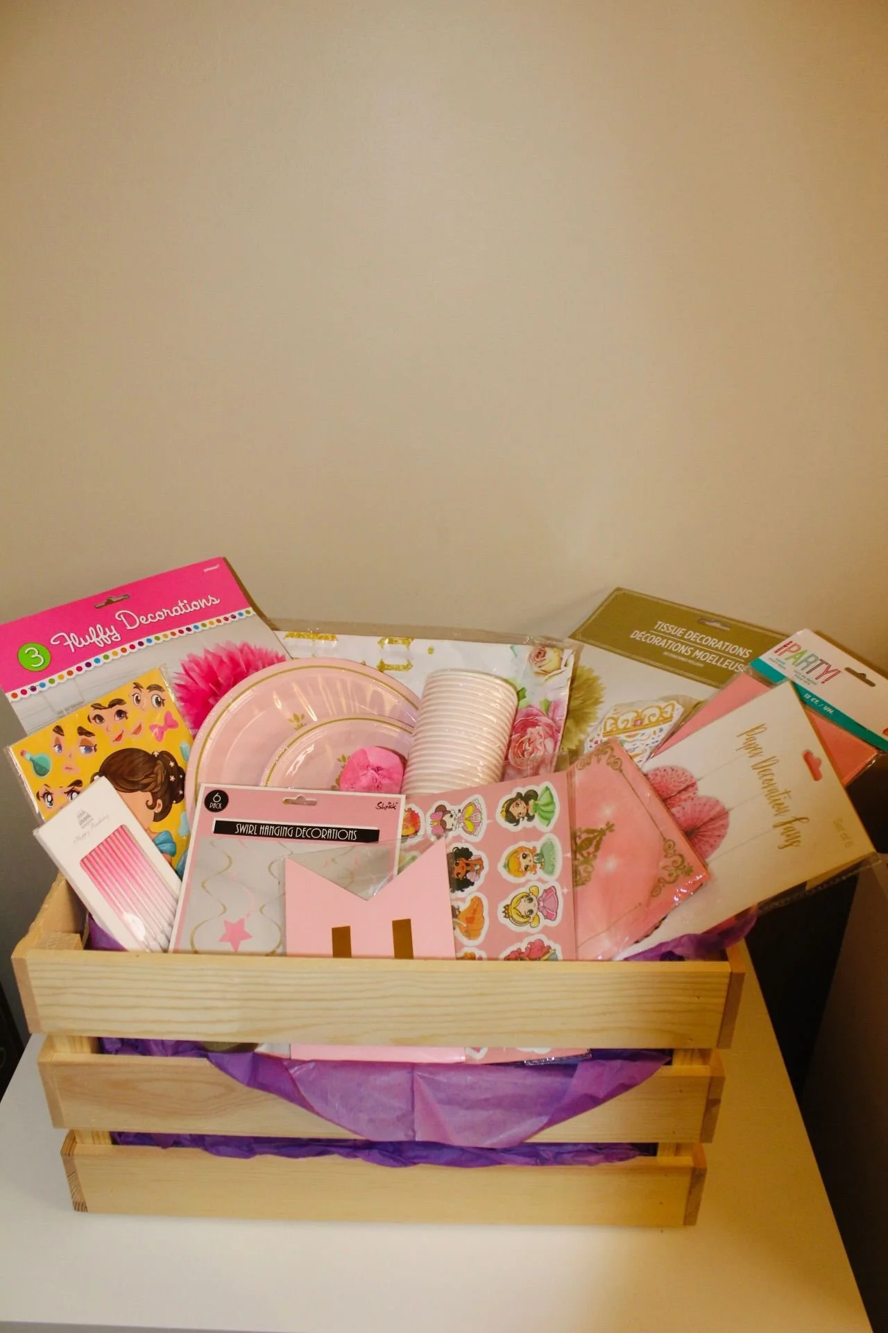 Once Upon A Party - Princess Birthday Box