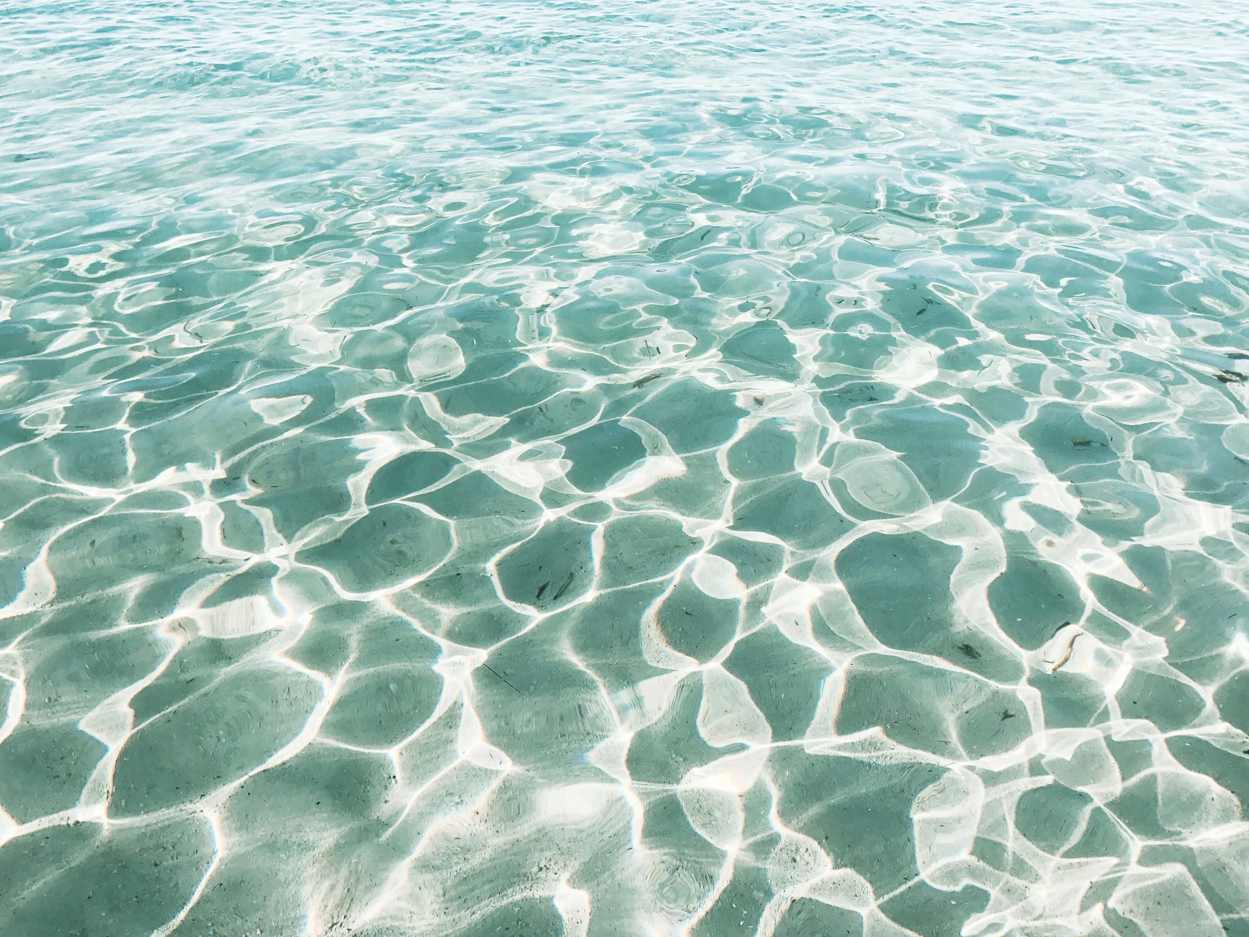 Caribbean Water Pattern and Texture Photography.JPG