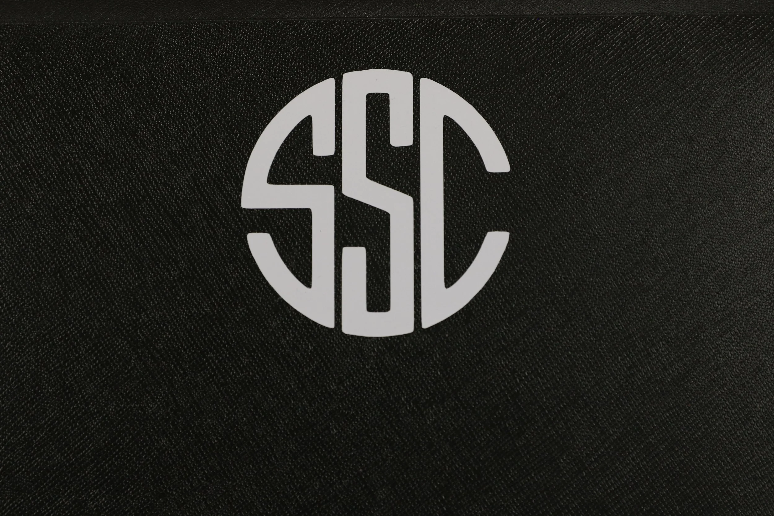 Silencer Sleeves Co "Crest White Sticker 2"