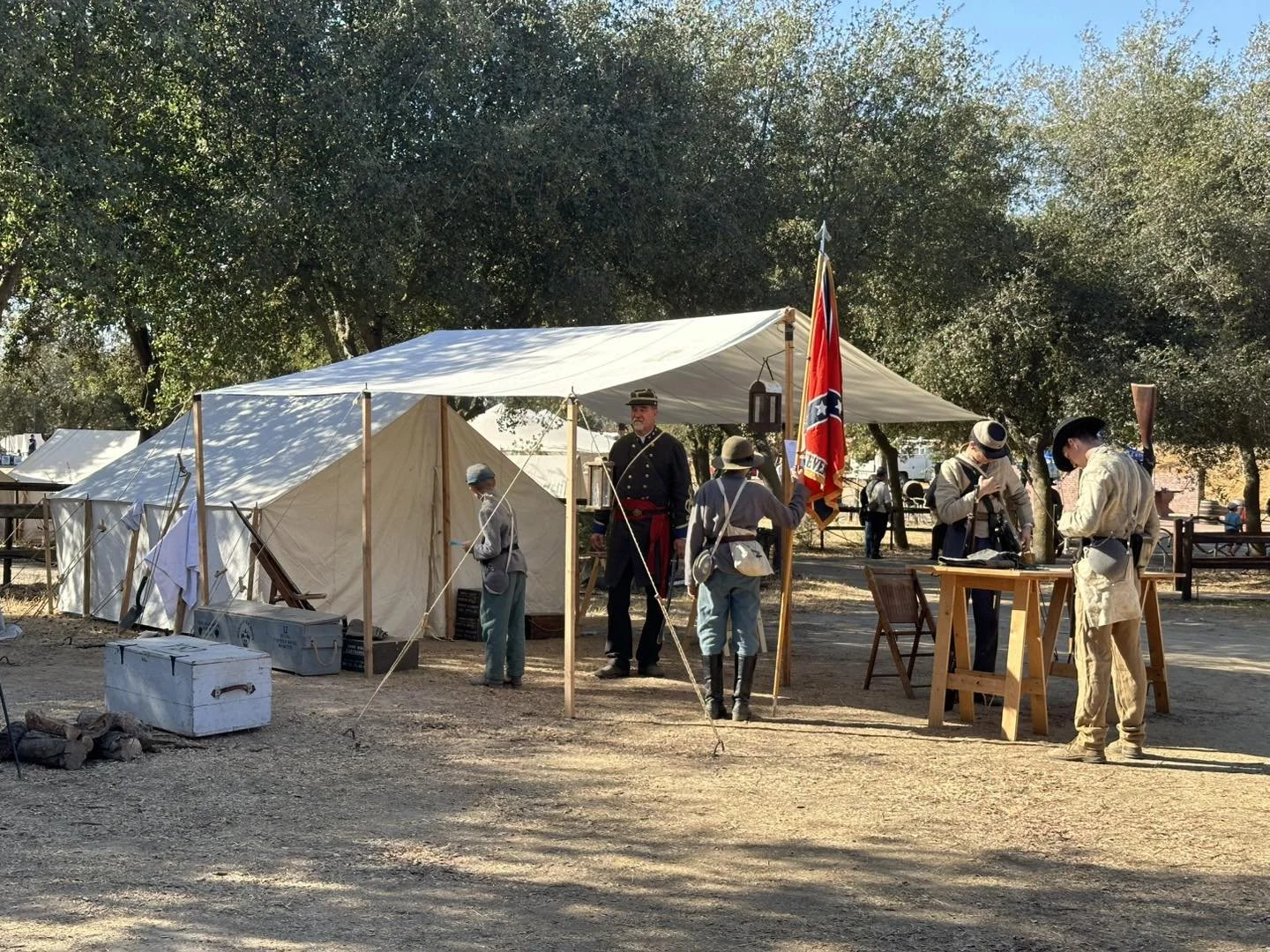 Confederate Officer Tent