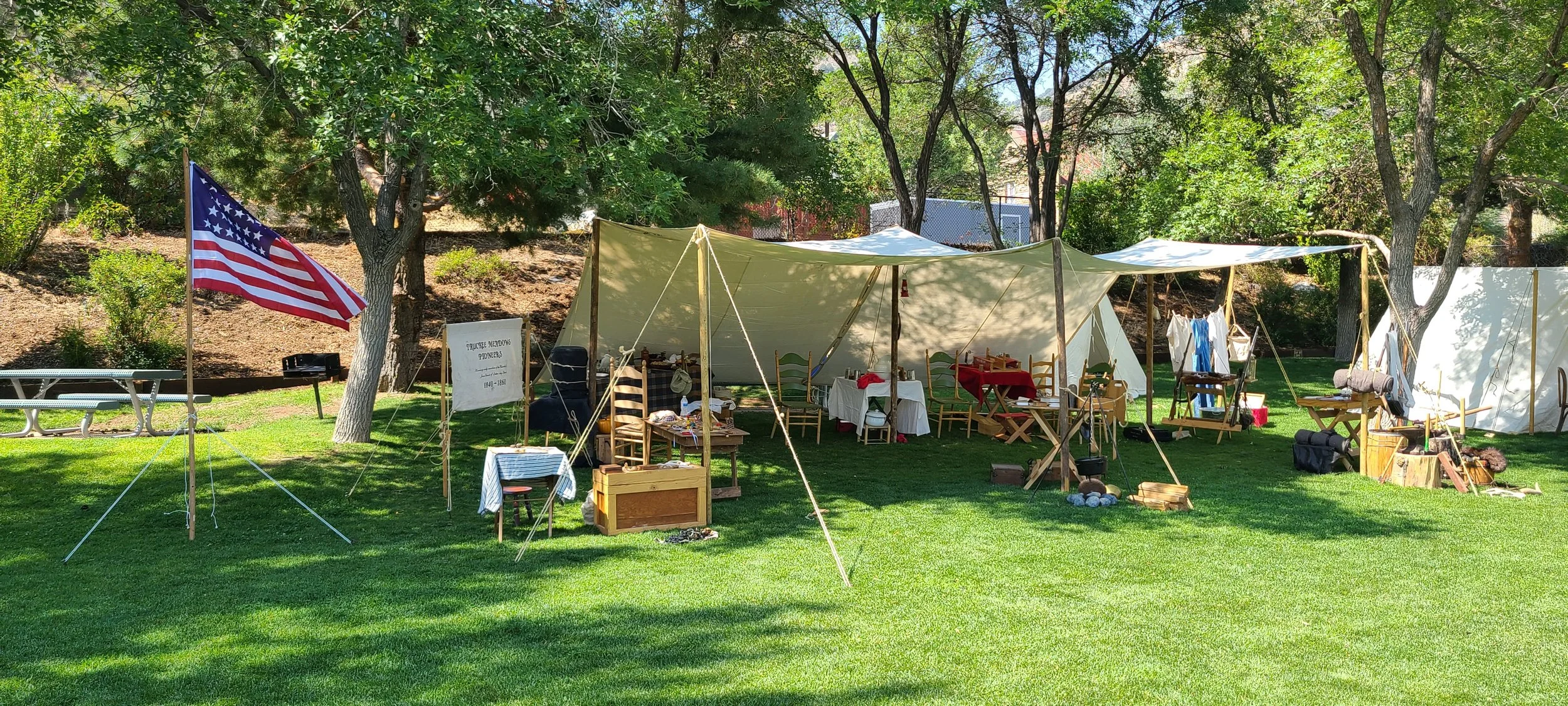 Soldier small camp site
