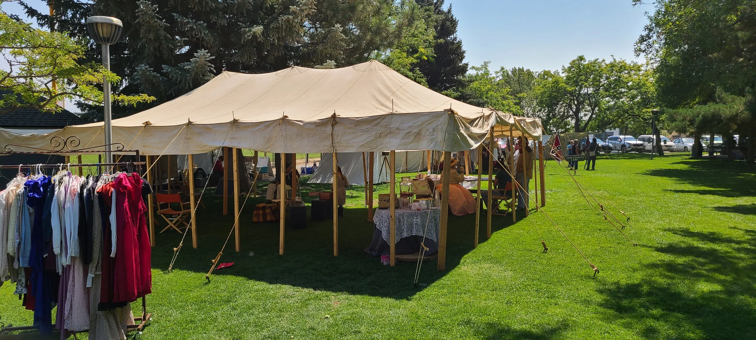 Civilain Fly at camp